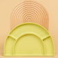 Silicone Divided Plate Bibs + Tableware Kiin ® Apple 