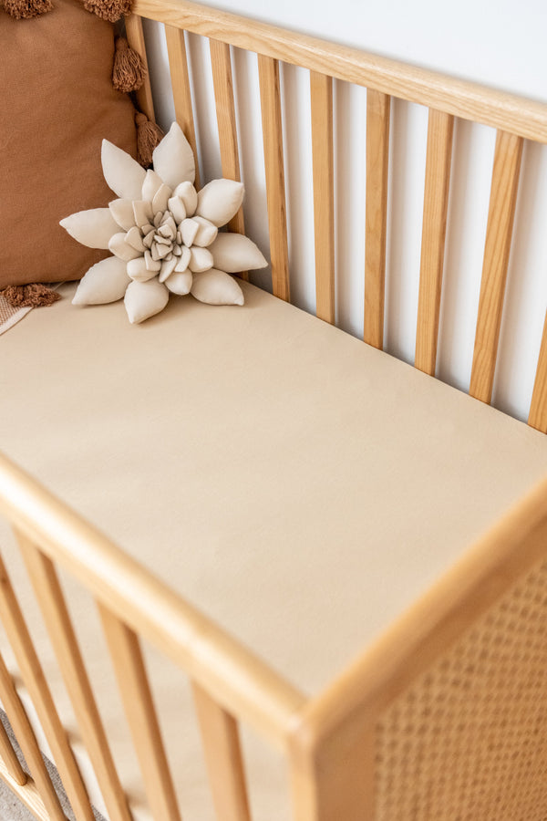 Cot Organic Sheet - Oat