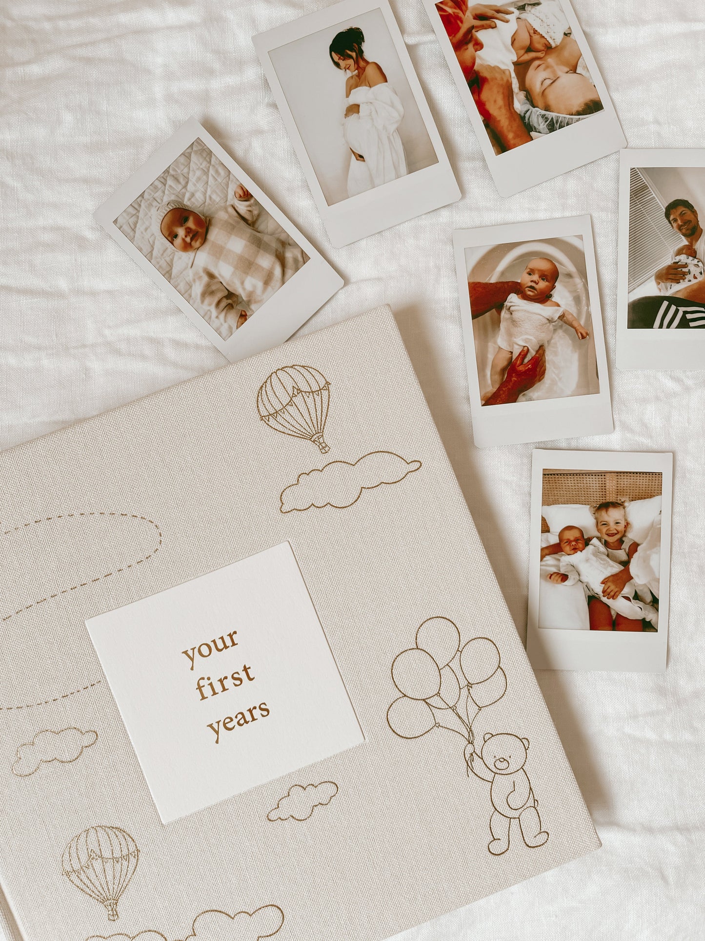 Your First Years | Baby Record Book journal Forget Me Not 