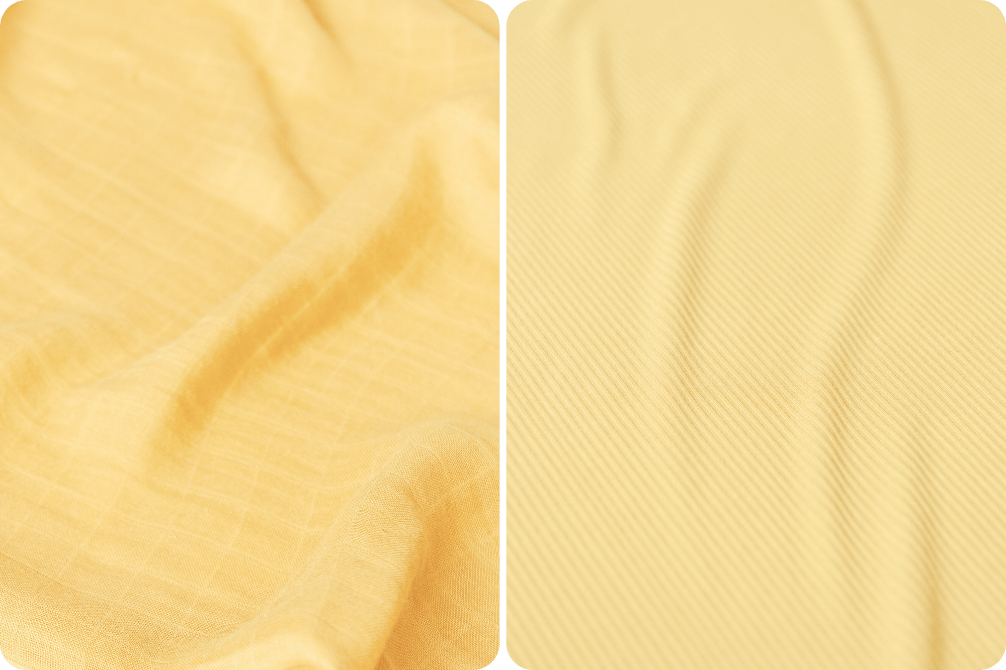 Muslin vs Bamboo Stretch Swaddles