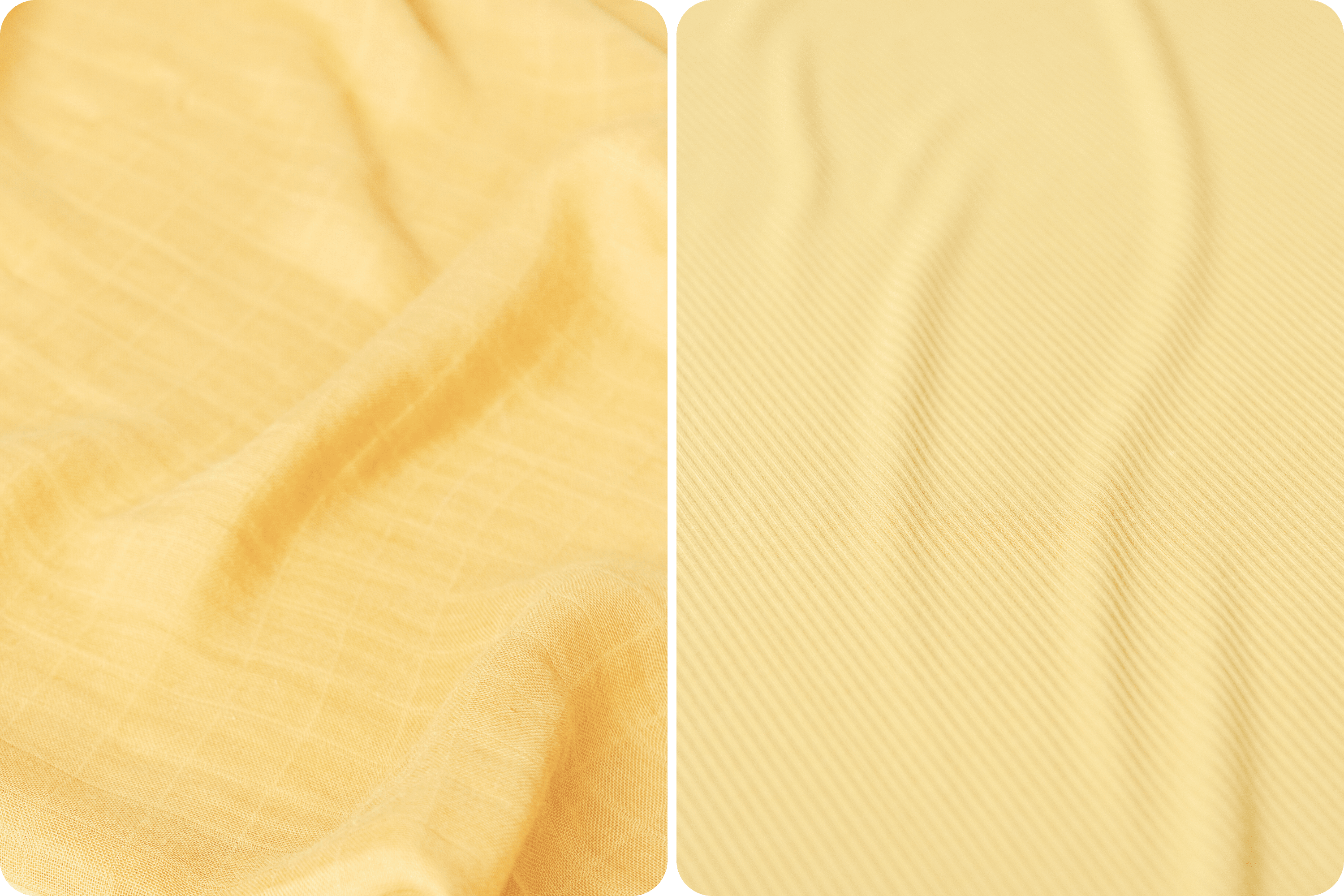 Muslin vs Bamboo Stretch Swaddles