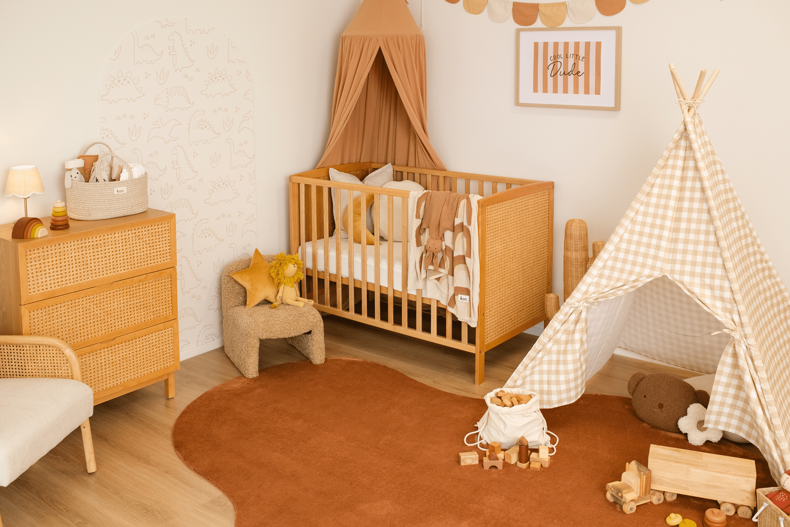 Nursery Feature: Warm & Earthy Tones