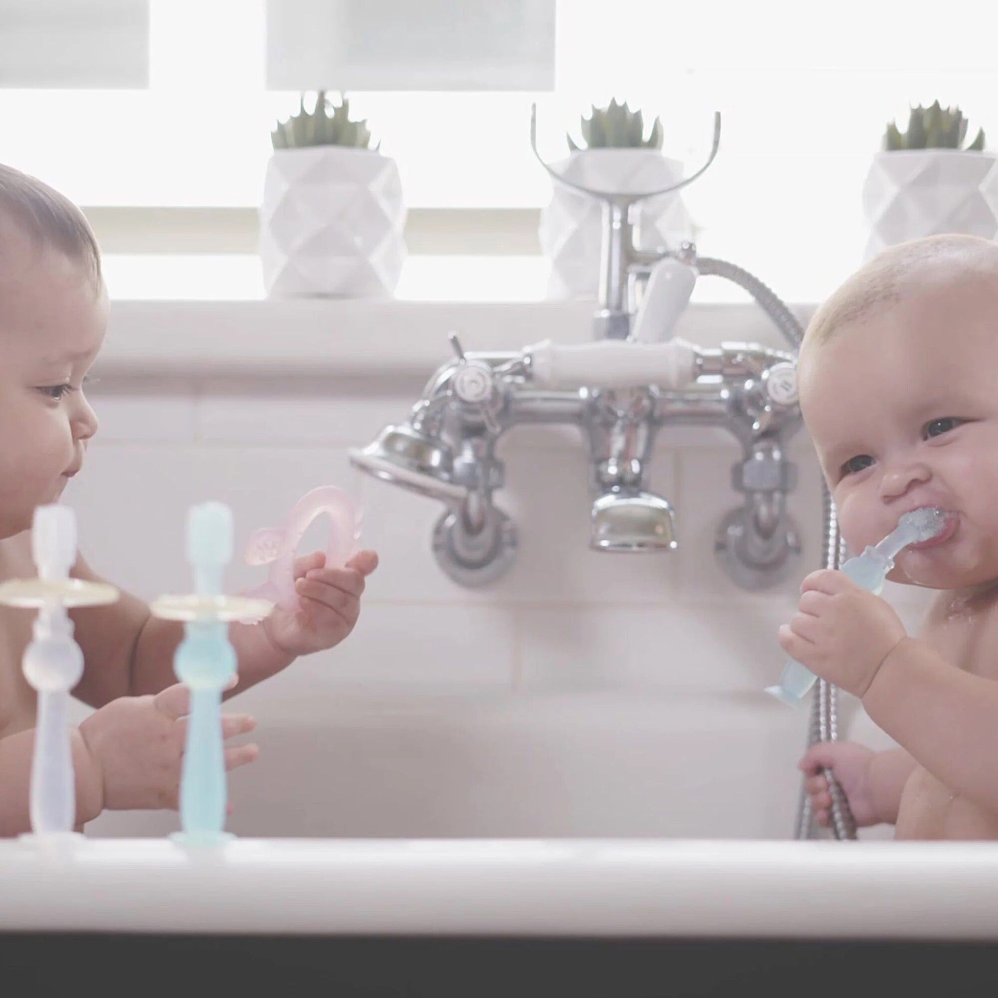 360° Baby Silicone Toothbrush Dummies + Teethers Haakaa 