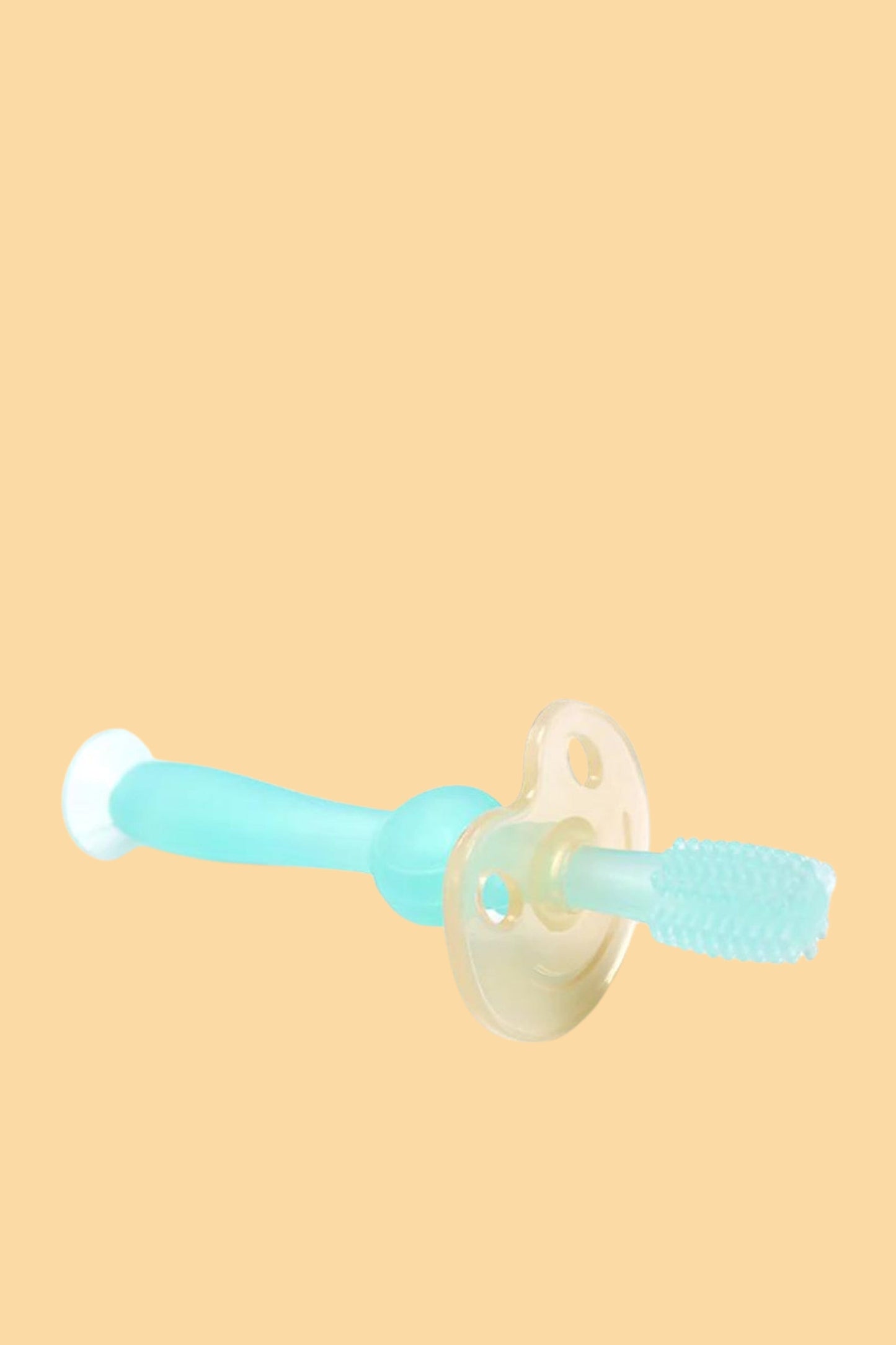 360° Baby Silicone Toothbrush Dummies + Teethers Haakaa Blue 