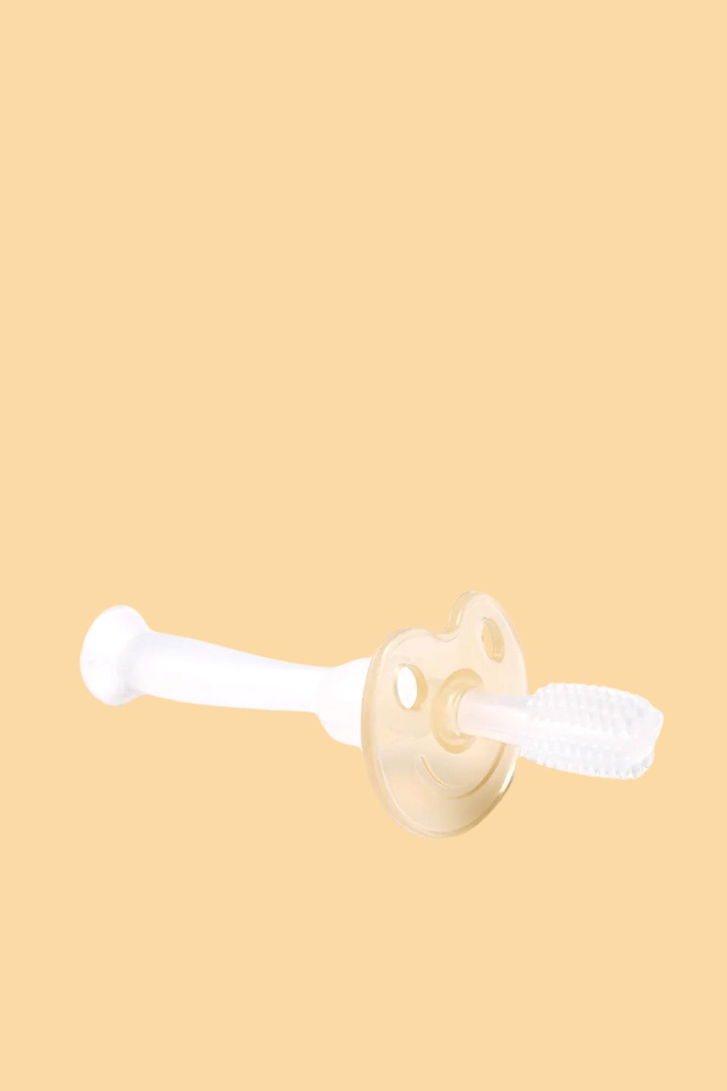 360° Baby Silicone Toothbrush Dummies + Teethers Haakaa Clear 