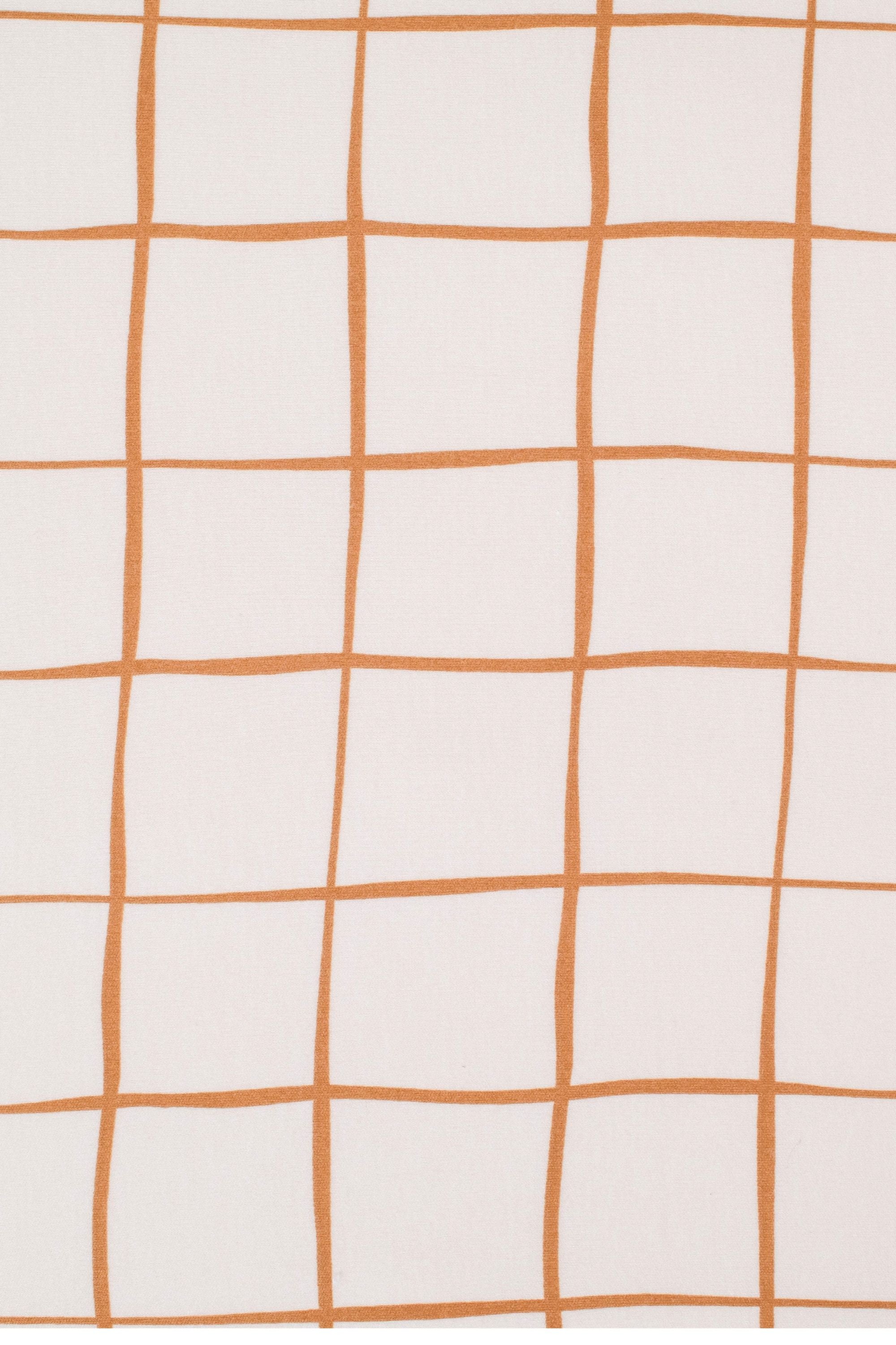 Cot Organic Sheet - Lattice