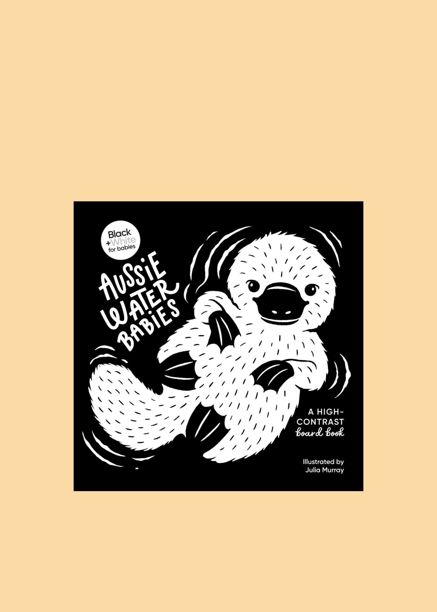Aussie Black and White Book for Babies Books Julia Murray Aussie Water Babies 