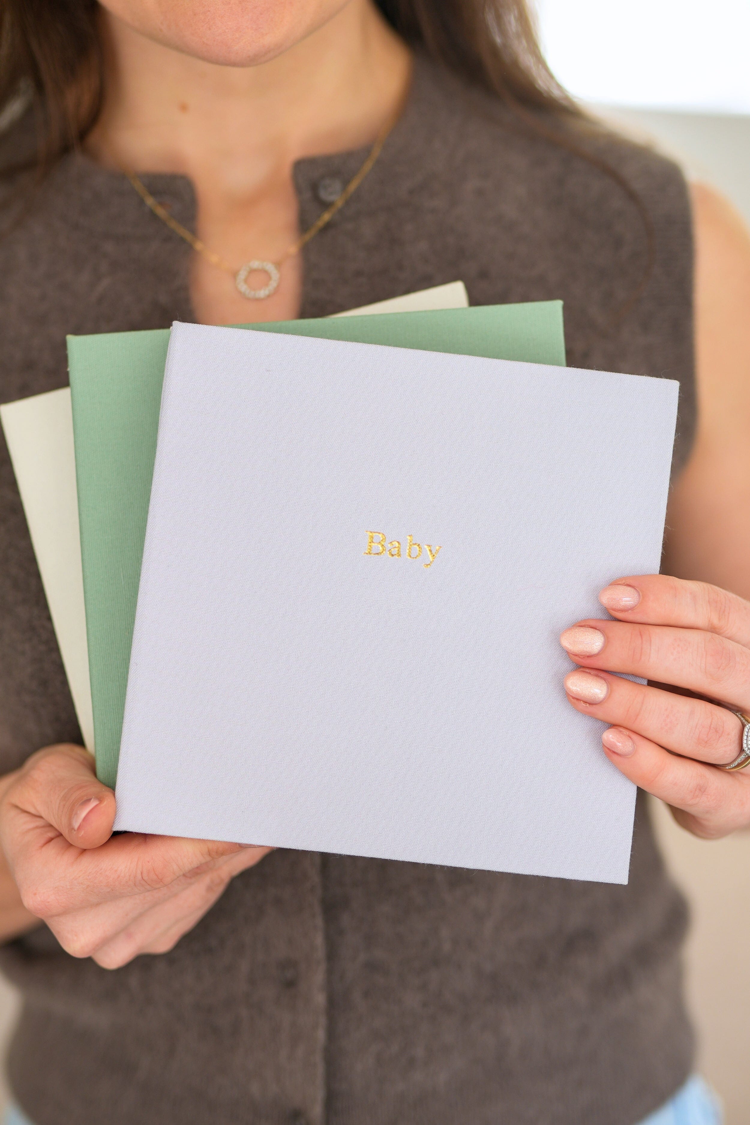 Baby Photo Album - Petite Albums Forget Me Not Lilac 