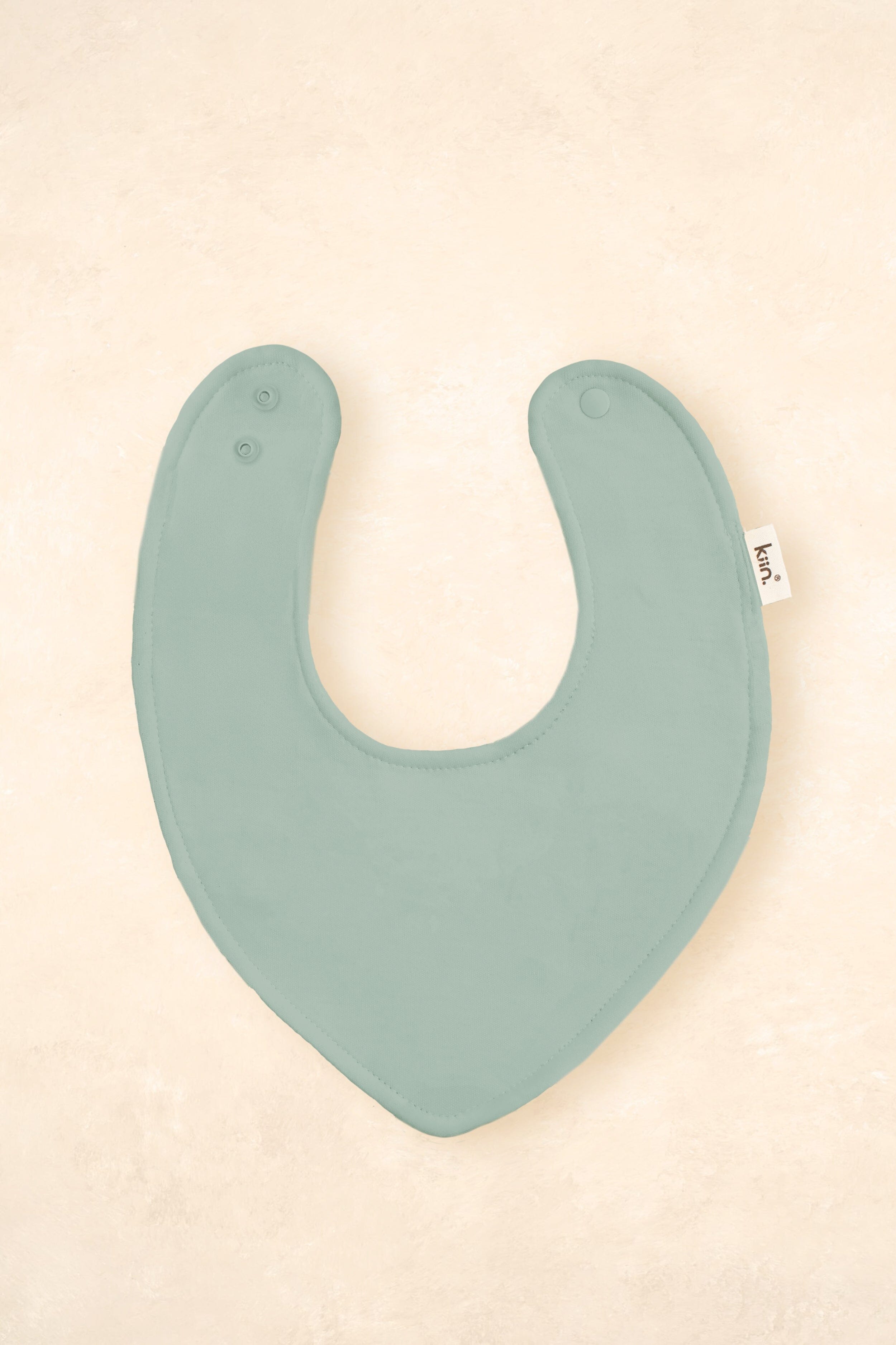 Bamboo Cotton Dribble Bib Dribble Bibs Kiin ® Sage 