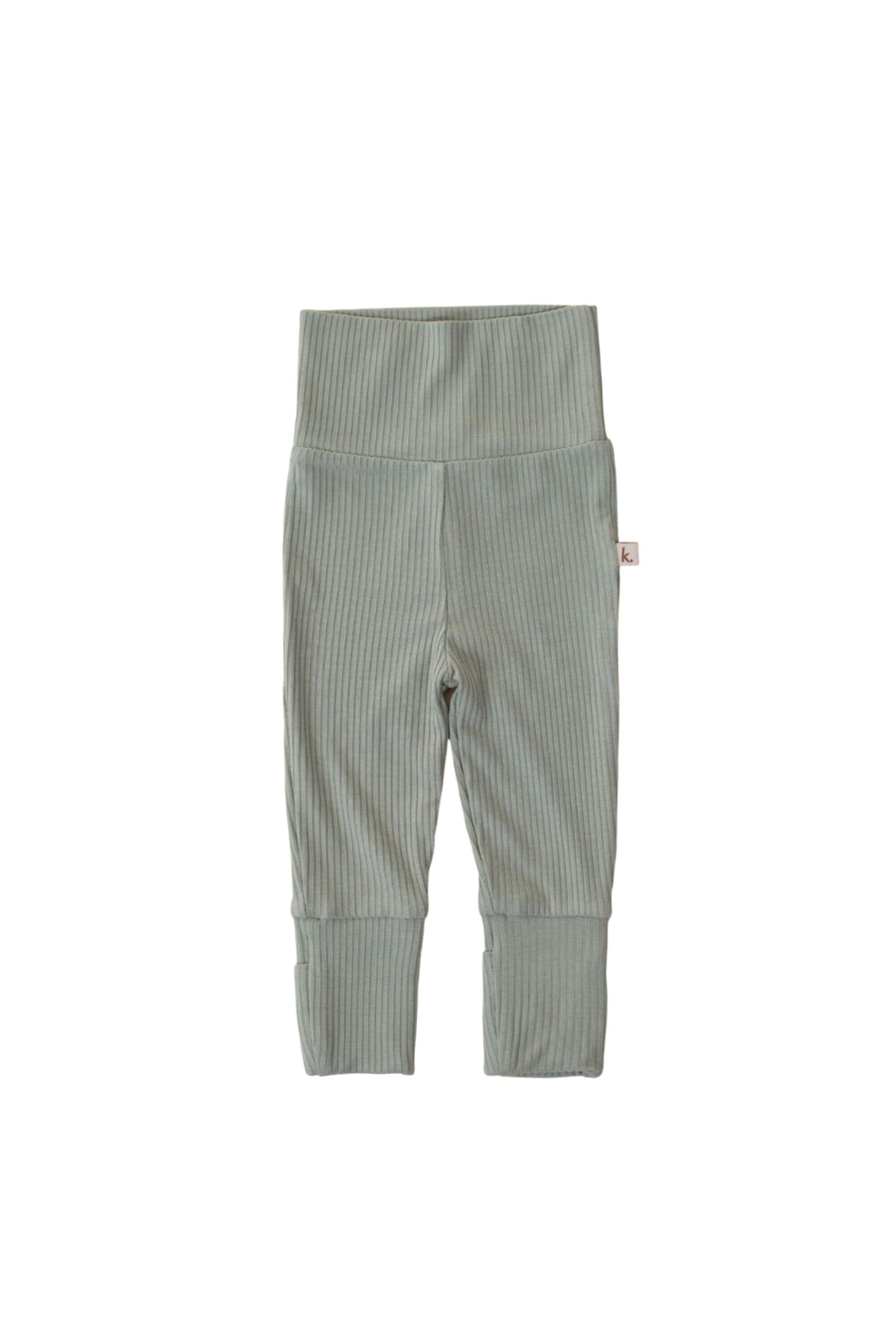 Bamboo Fold Down Leggings - Sage Clothing Kiin ® 