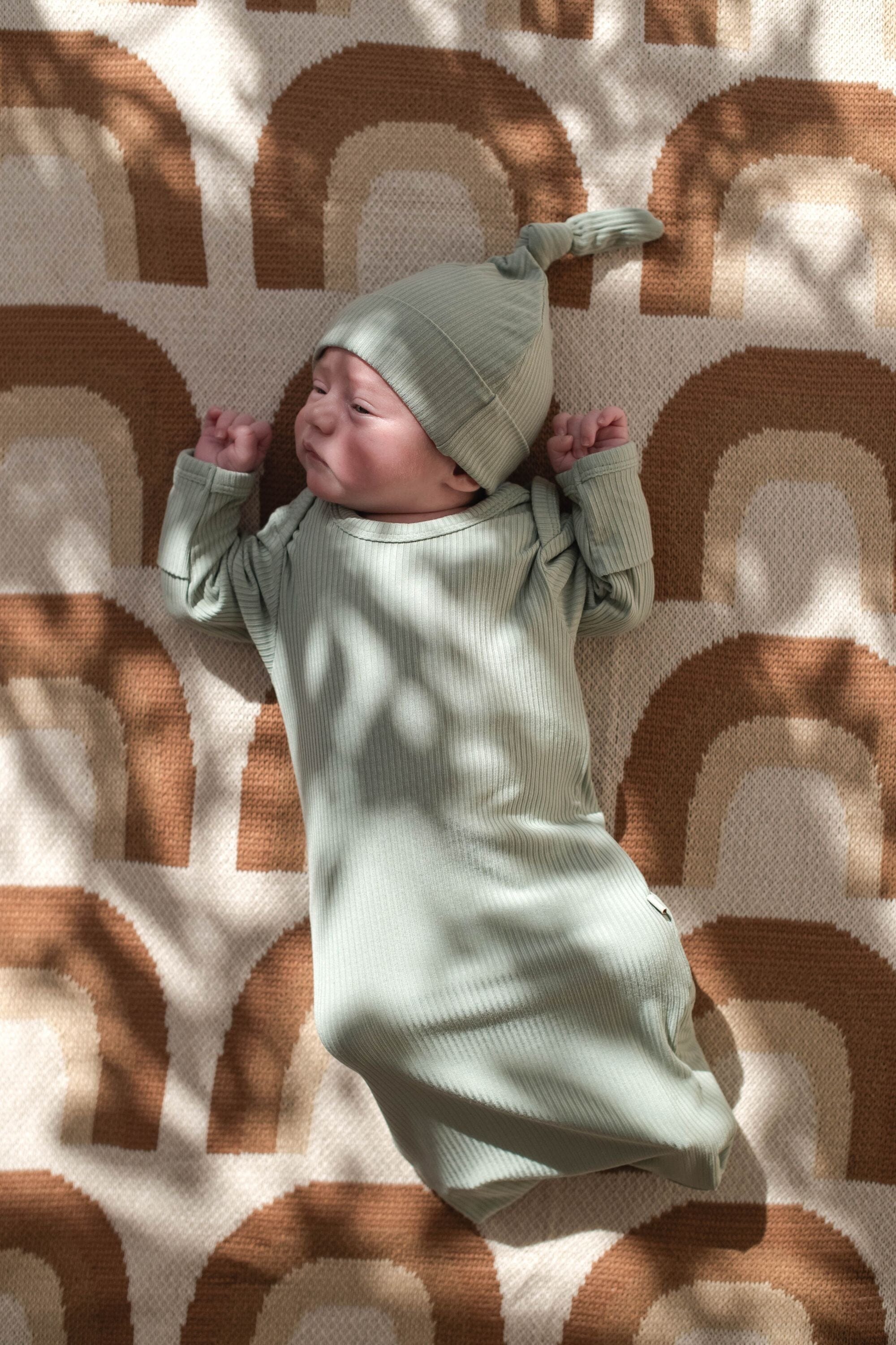Bamboo Newborn Gown - Sage Clothing Kiin ® 