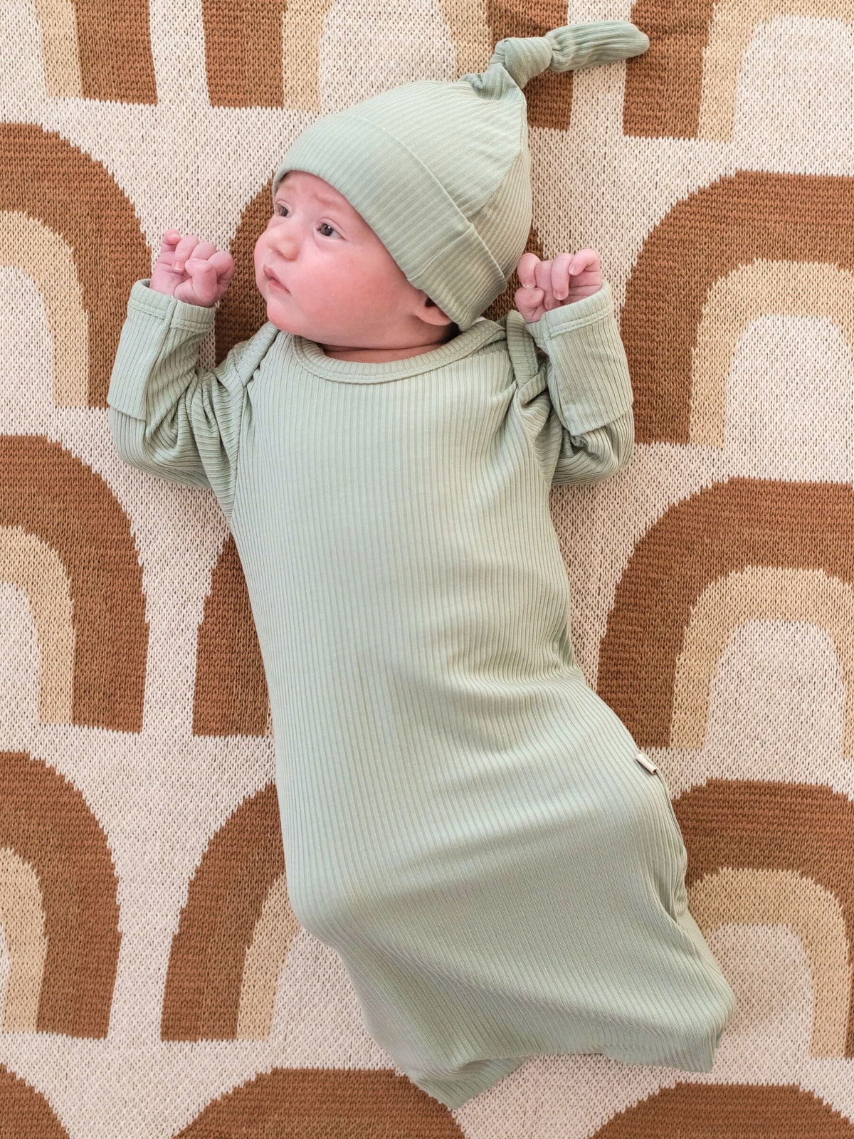 Bamboo Newborn Gown - Sage Clothing Kiin ® 