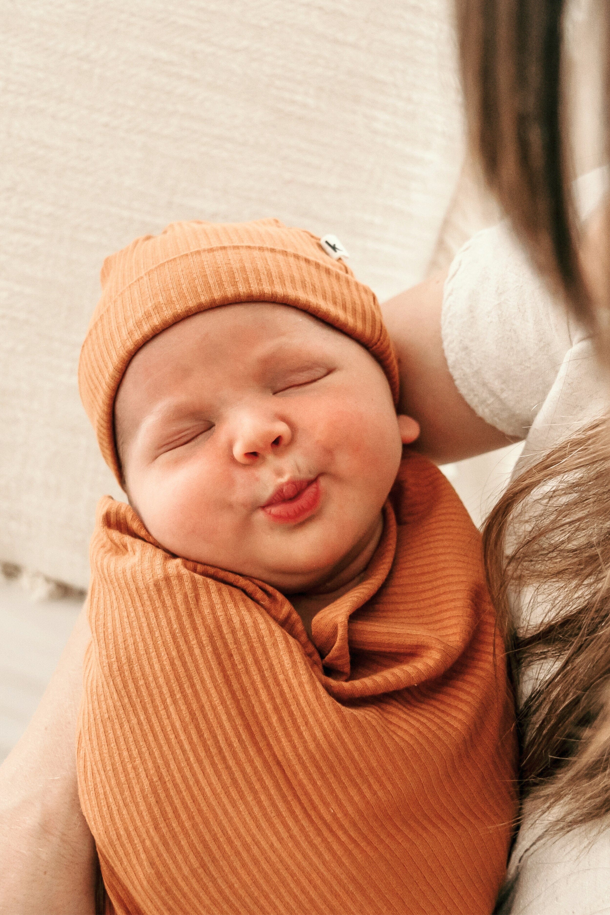 Bamboo Stretch Beanie Bows + Beanies Kiin ® 