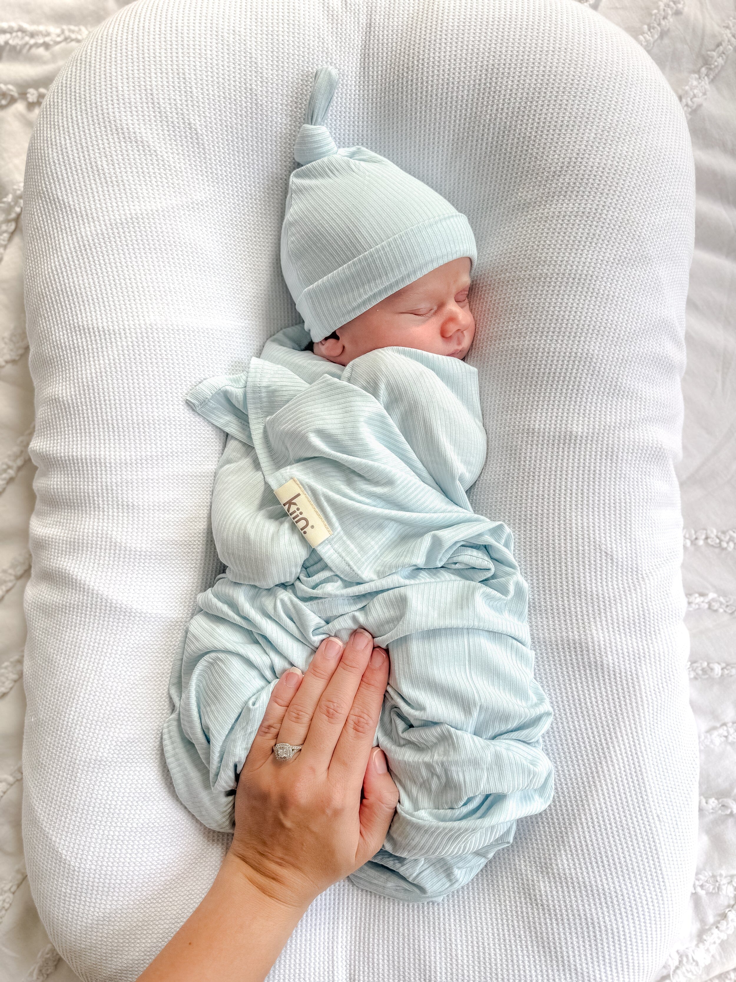 Bamboo Stretch Beanie Bows + Beanies Kiin ® 