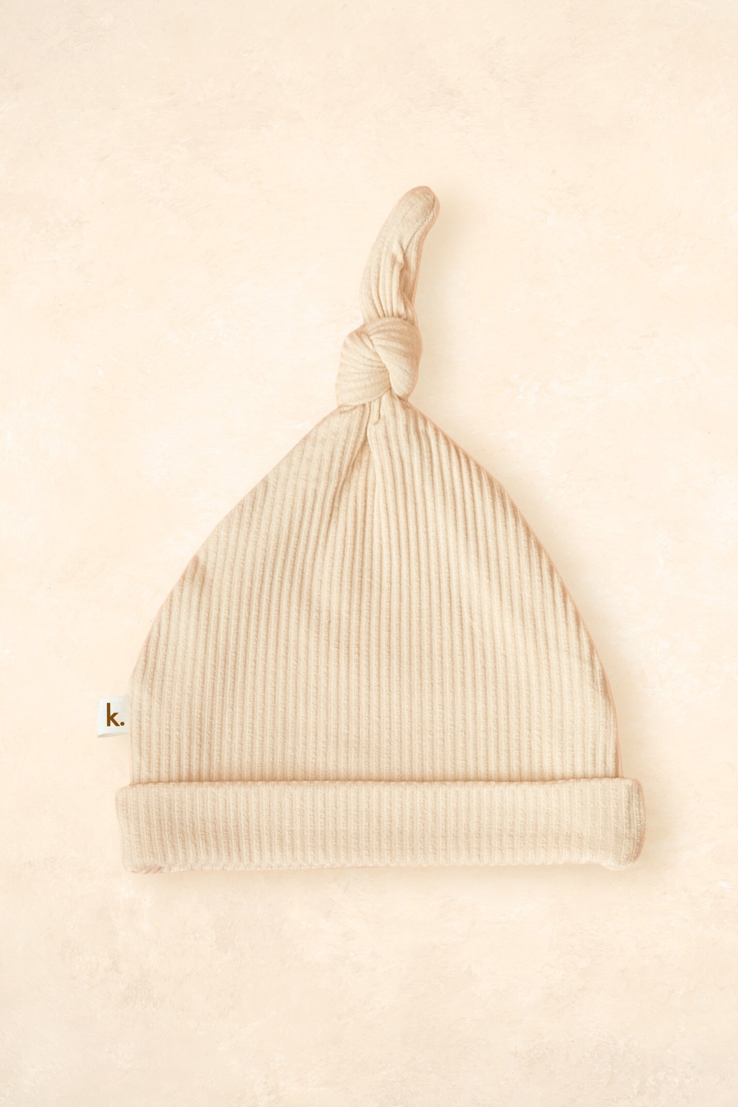 Bamboo Stretch Beanie Bows + Beanies Kiin ® Oat 