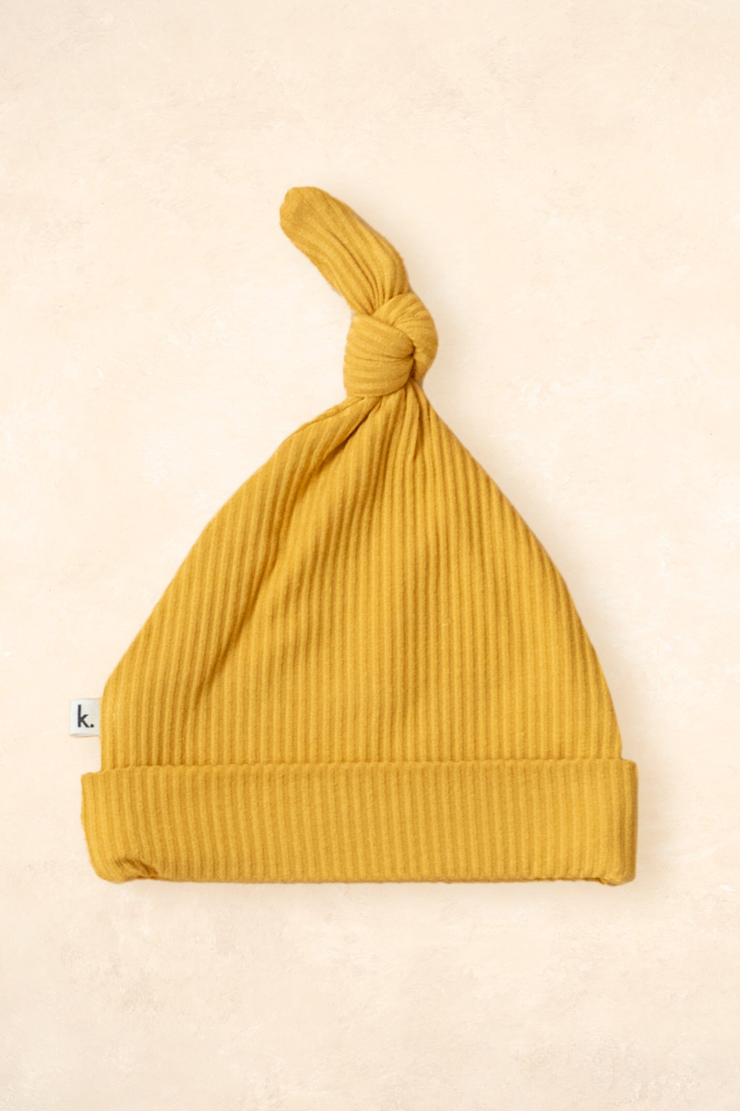 Bamboo Stretch Beanie - OUTLET Bows + Beanies Kiin ® Mustard 