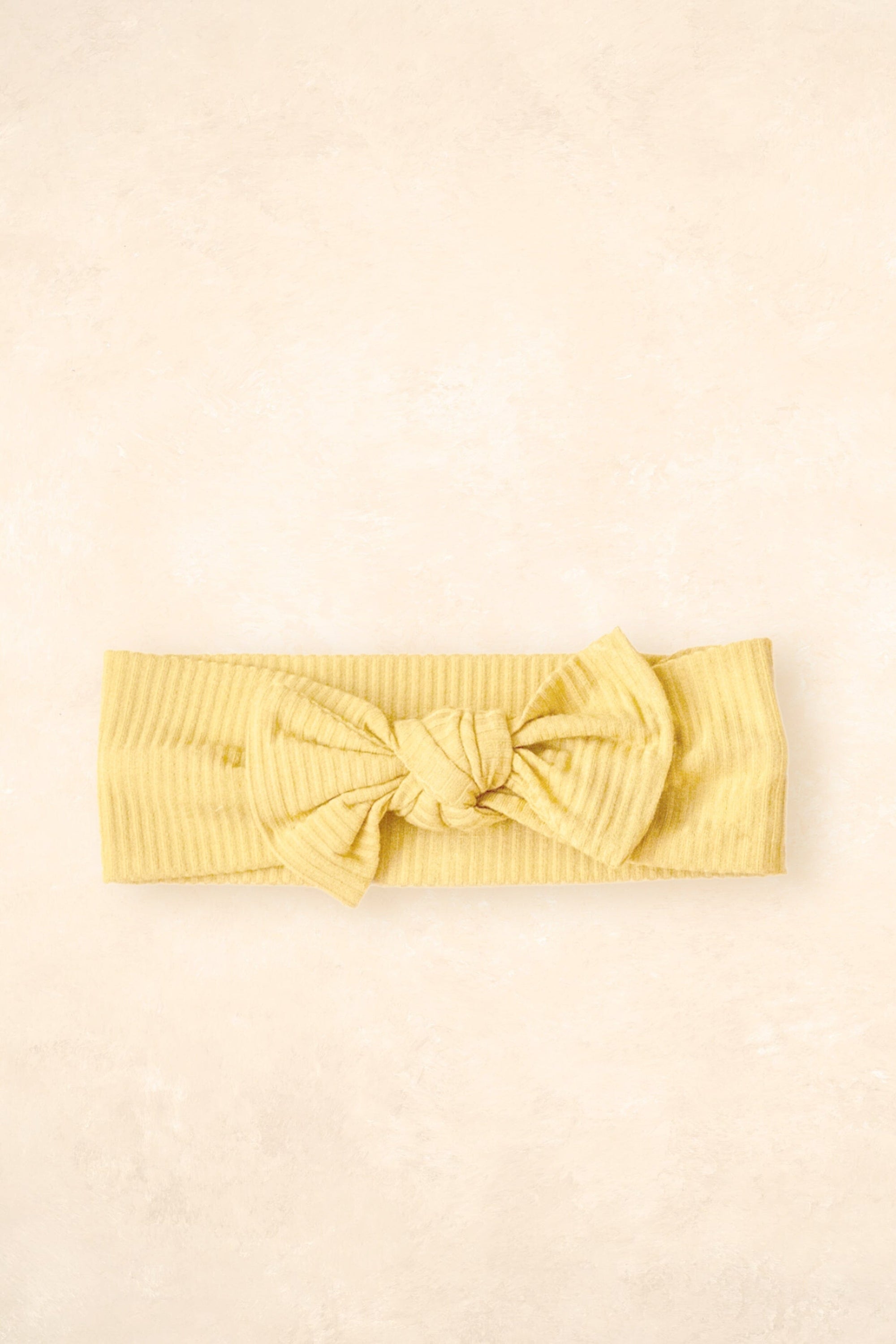 Bamboo Stretch Bow Headband Bows + Beanies Kiin ® Buttercup 