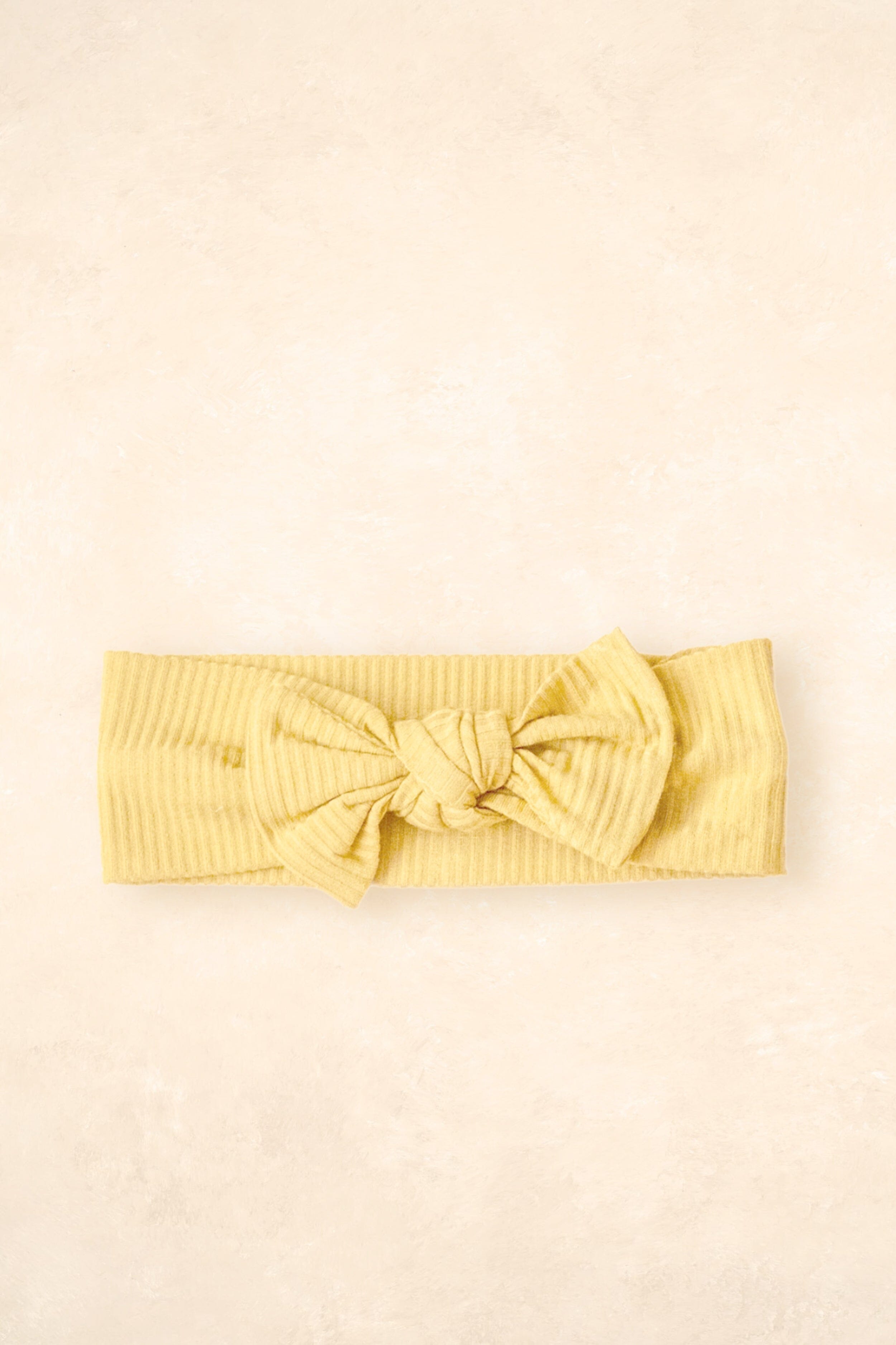 Bamboo Stretch Bow Headband Bows + Beanies Kiin ® Buttercup 