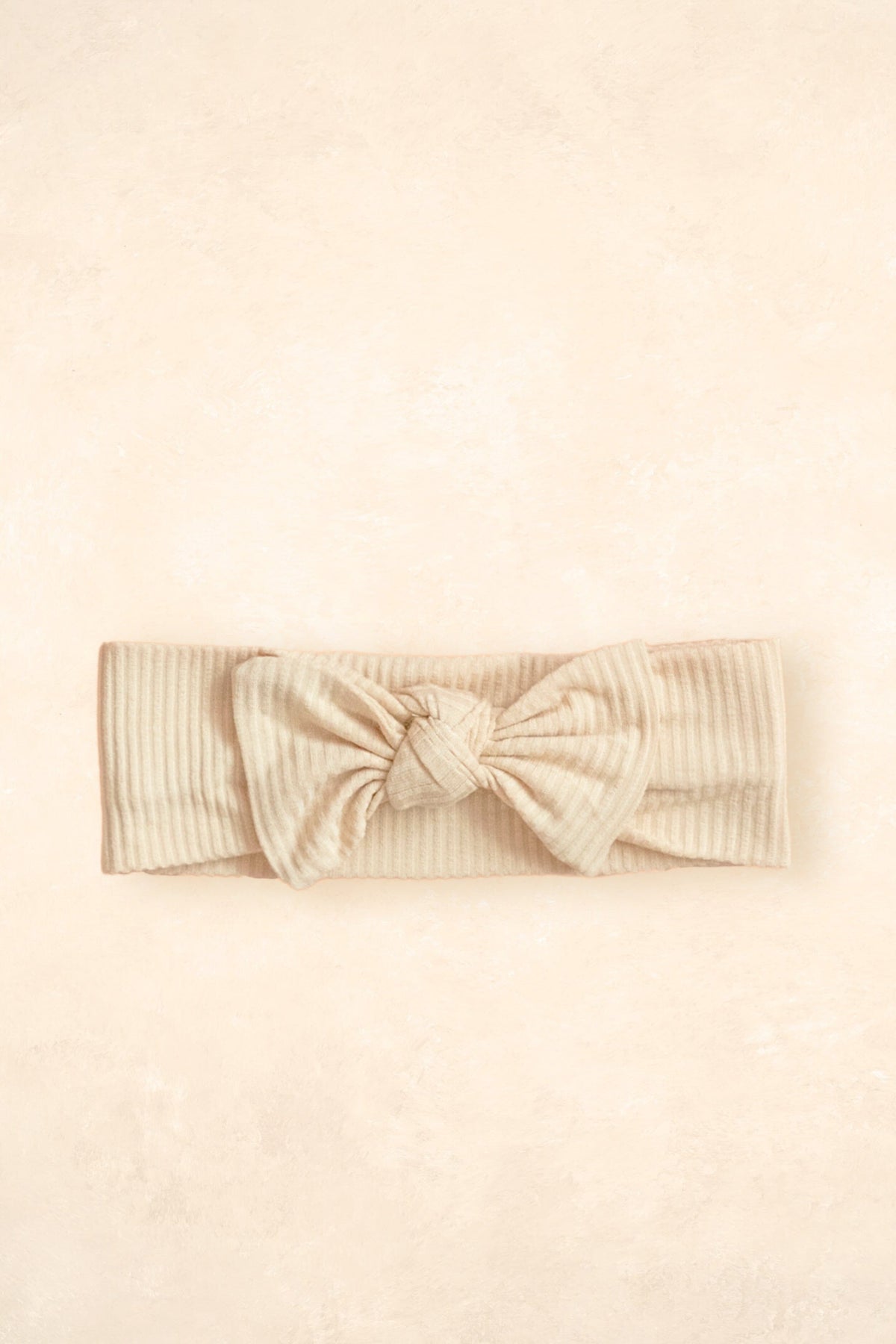 Bamboo Stretch Bow Headband Bows + Beanies Kiin ® Oat 
