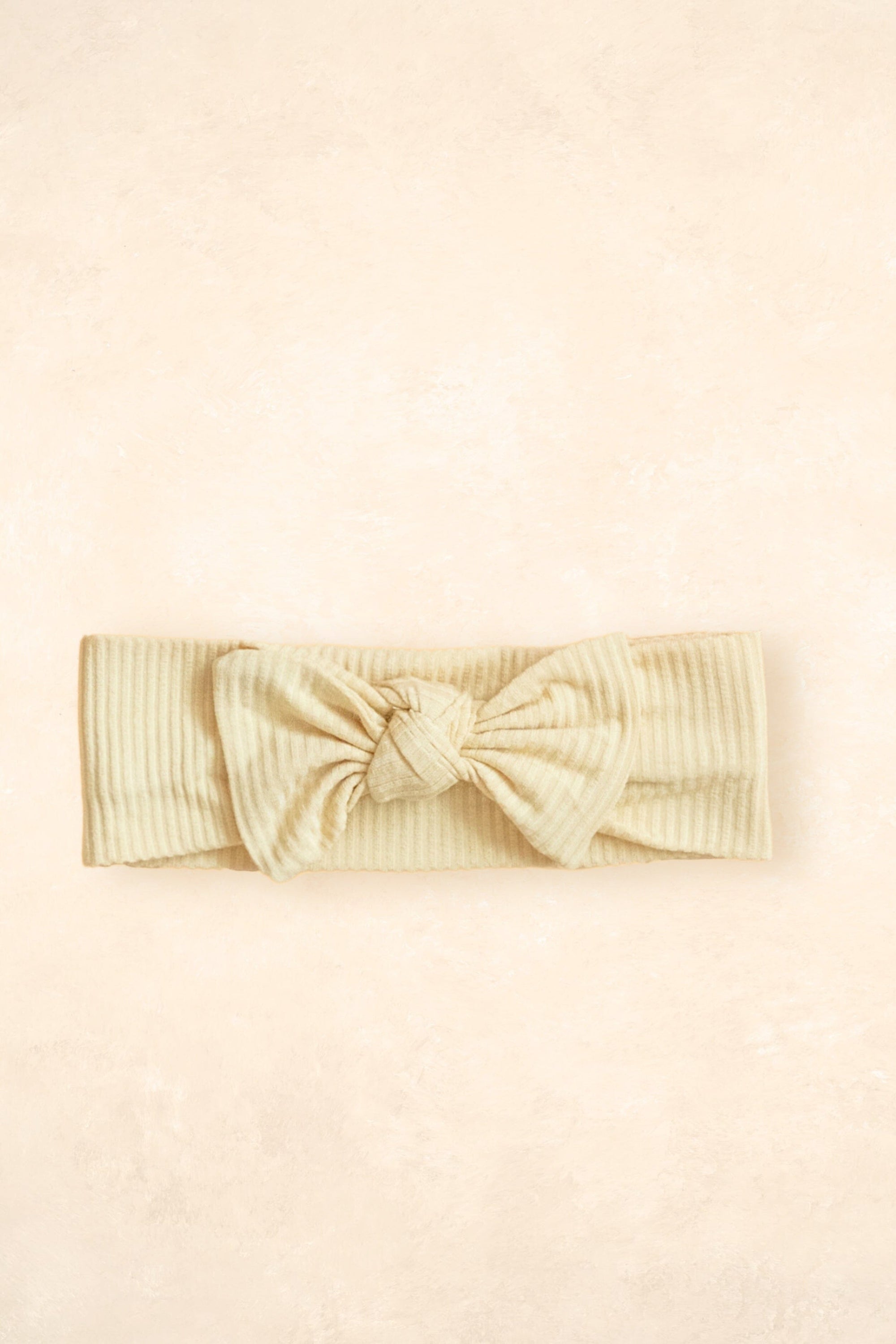 Bamboo Stretch Bow Headband - OUTLET Bows + Beanies Kiin ® Oat 