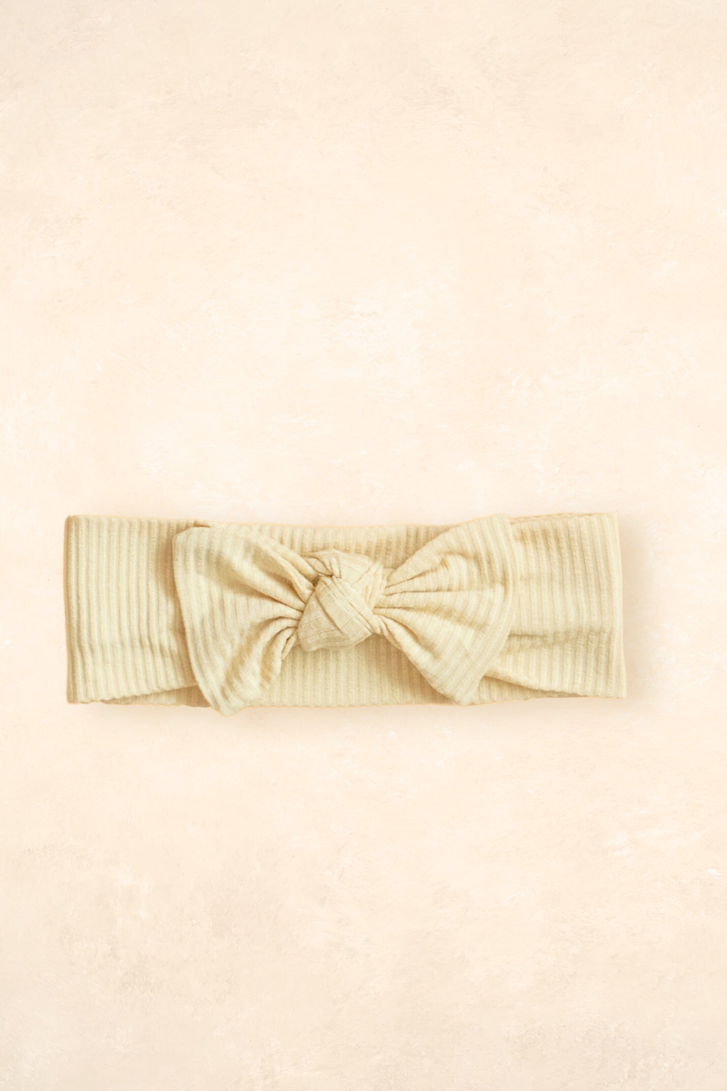 Bamboo Stretch Bow Headband - OUTLET Bows + Beanies Kiin ® Oat 
