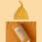 Bamboo Stretch Swaddle + Beanie Bundle Bundles Kiin ® Mustard Caramel 