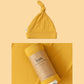 Bamboo Stretch Swaddle + Beanie Bundle Bundles Kiin ® Mustard Mustard 