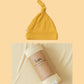 Bamboo Stretch Swaddle + Beanie Bundle Bundles Kiin ® Mustard Oat 