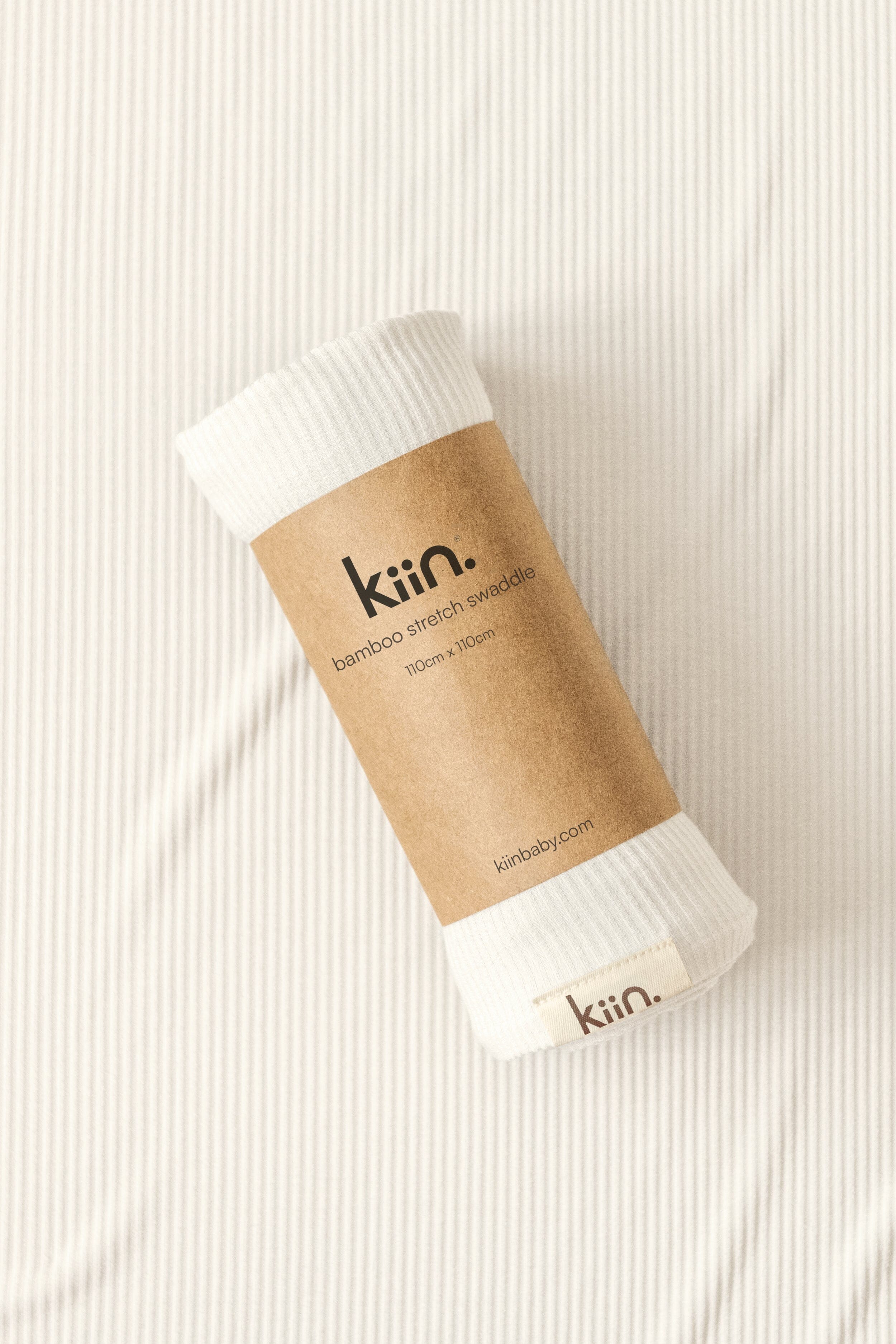 Bamboo Stretch Swaddle Swaddles Kiin ® Ivory 