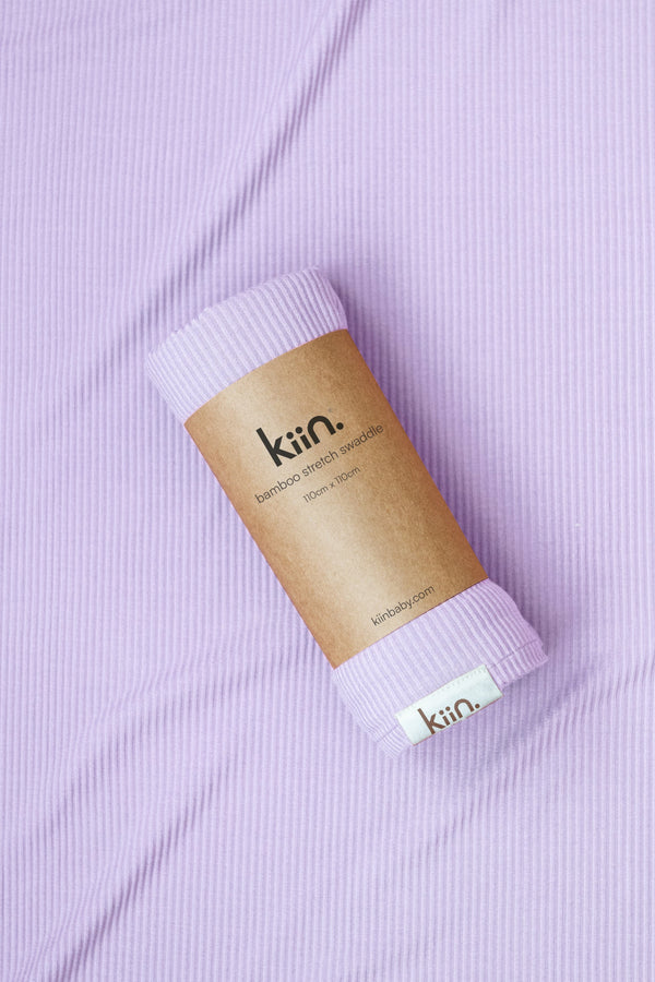Bamboo Stretch Swaddle Swaddles Kiin ® Lilac 