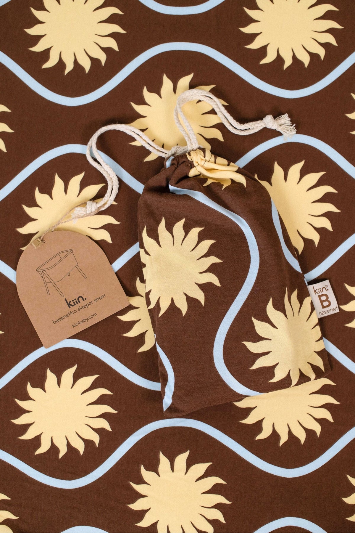 Bassinet/Co Sleeper Organic Sheet - Solace Sheets Kiin ® 