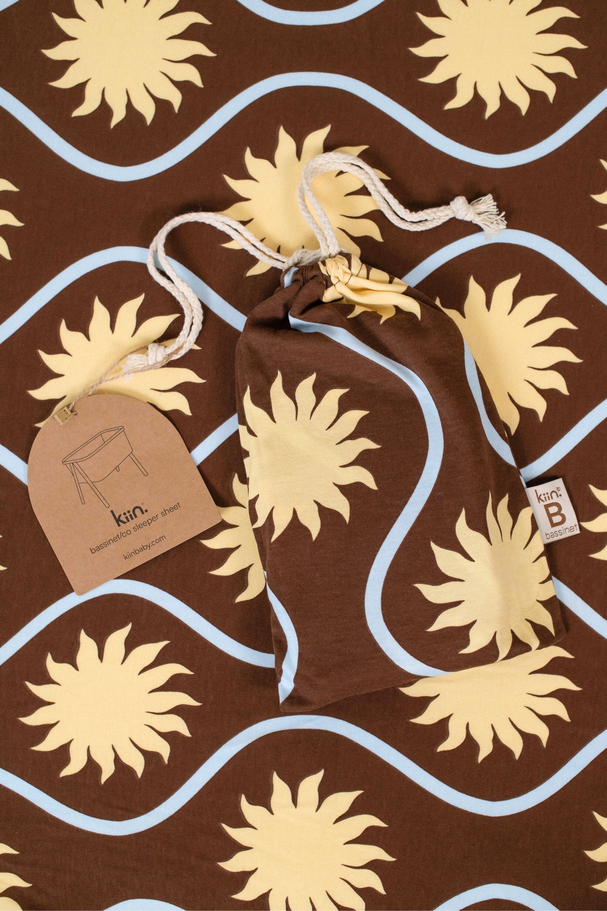 Bassinet/Co Sleeper Organic Sheet - Solace Sheets Kiin ® 