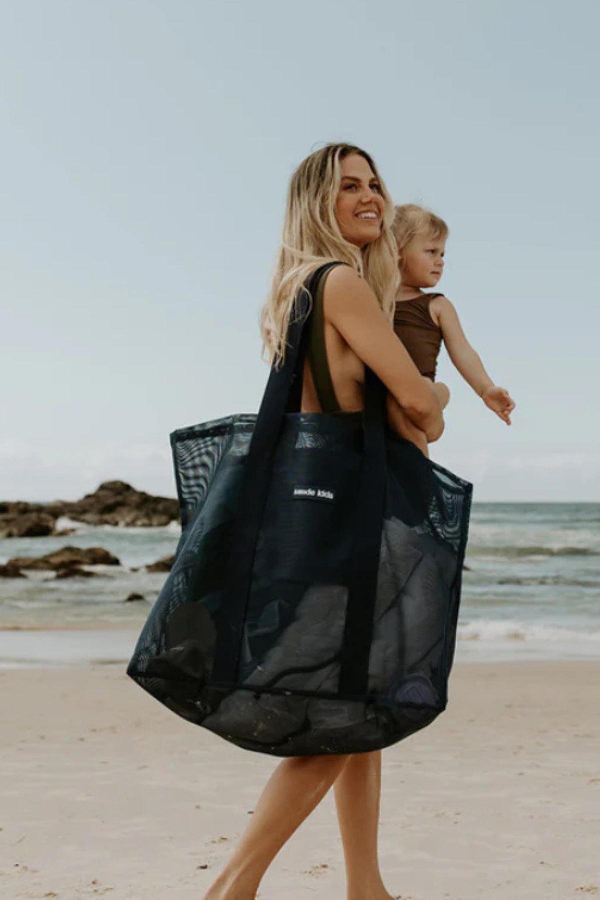 Beach Hauler™ - Beach Bag Nappies + Nappy Bags Sande Kids 