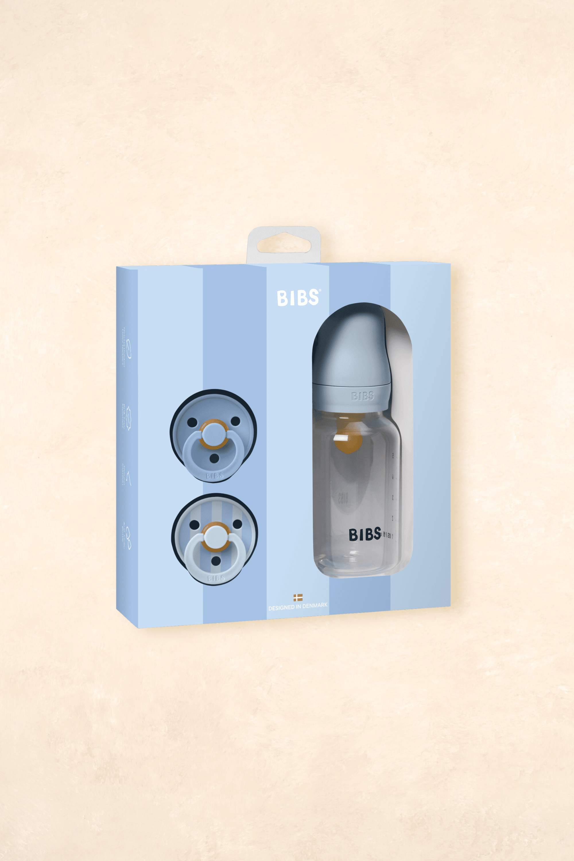 Bibs Gift Set, Baby Sprinkle Bottle BIBS Baby Blue 