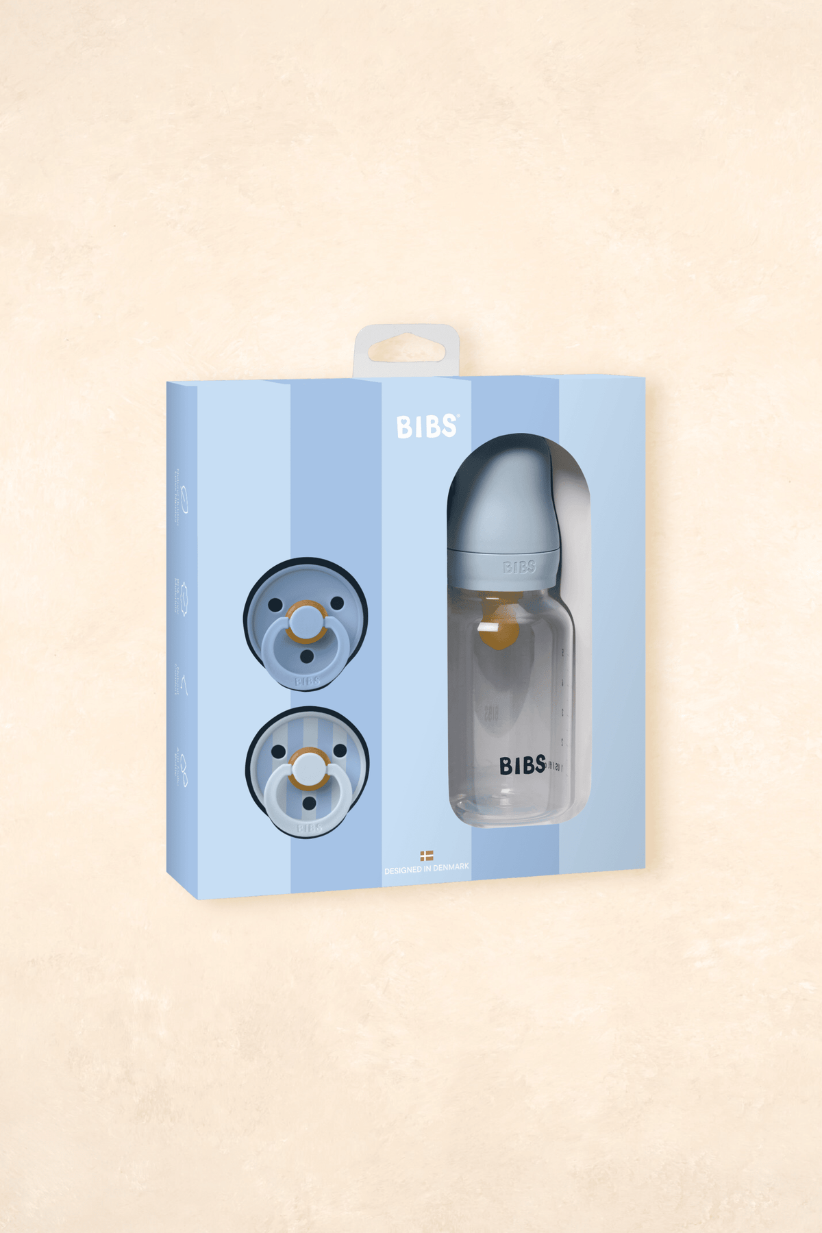 Bibs Gift Set, Baby Sprinkle Bottle BIBS Baby Blue 