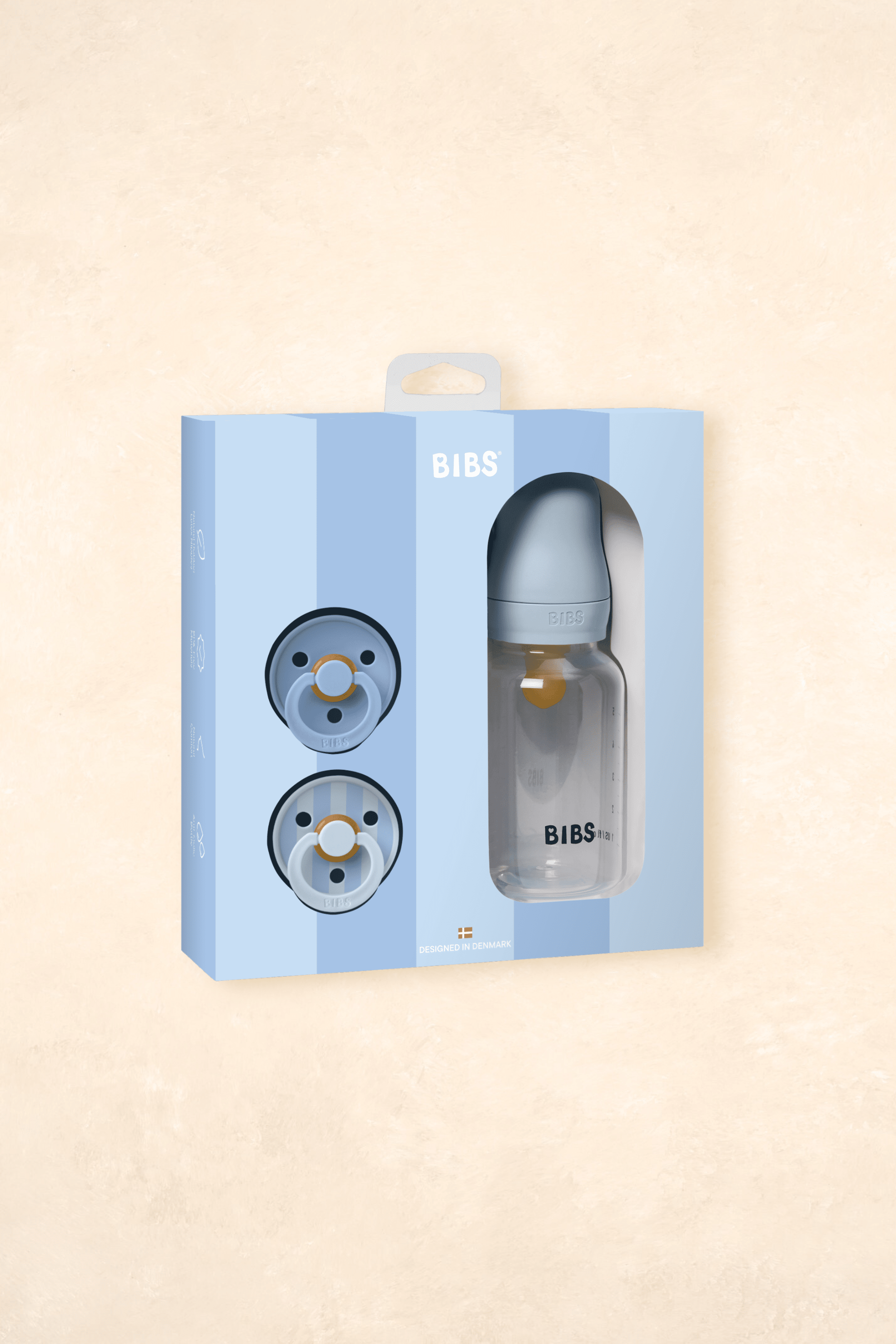 Bibs Gift Set, Baby Sprinkle Bottle BIBS Baby Blue 