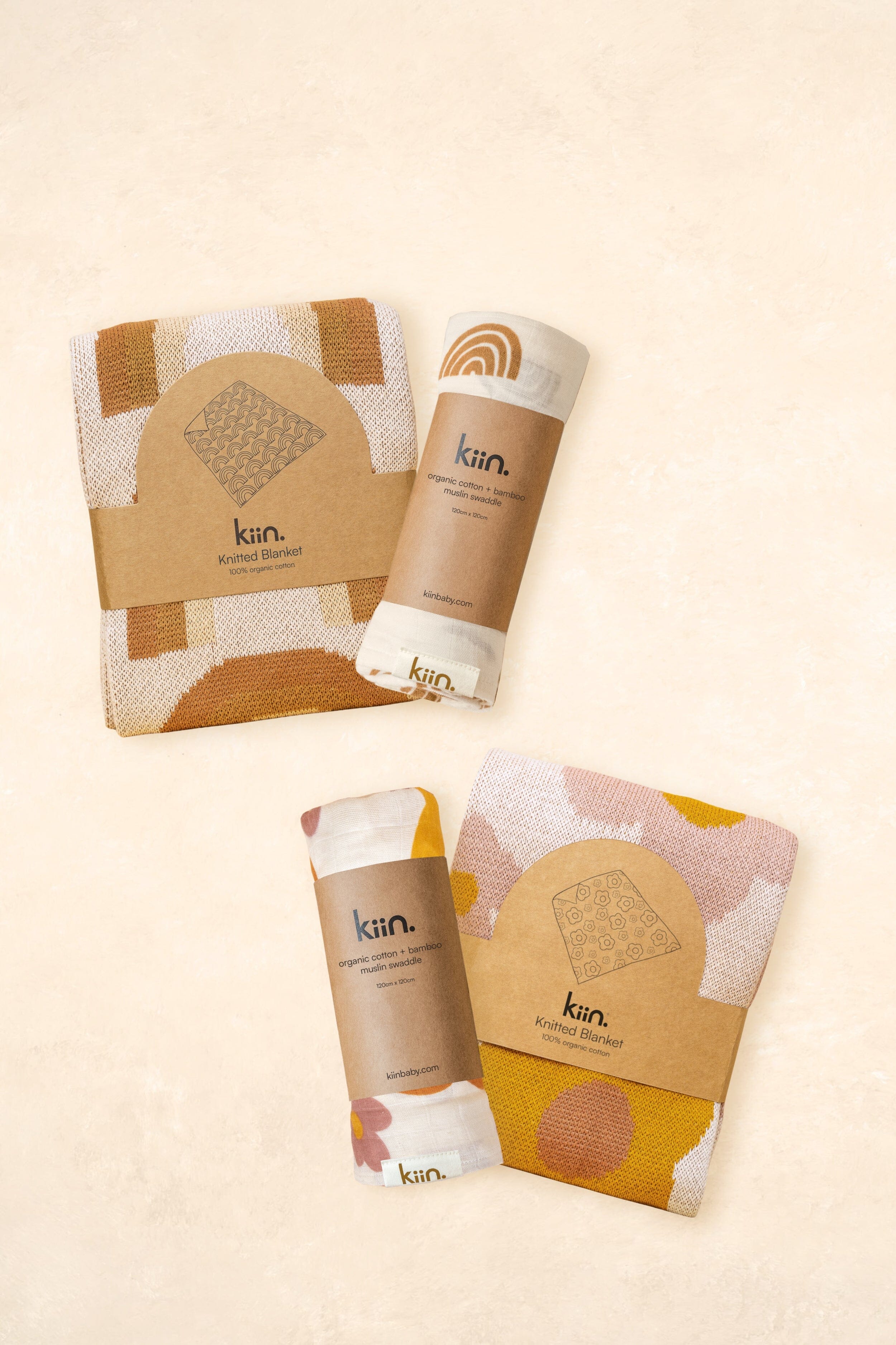 Blanket & Swaddle Bundle Kiin ® 