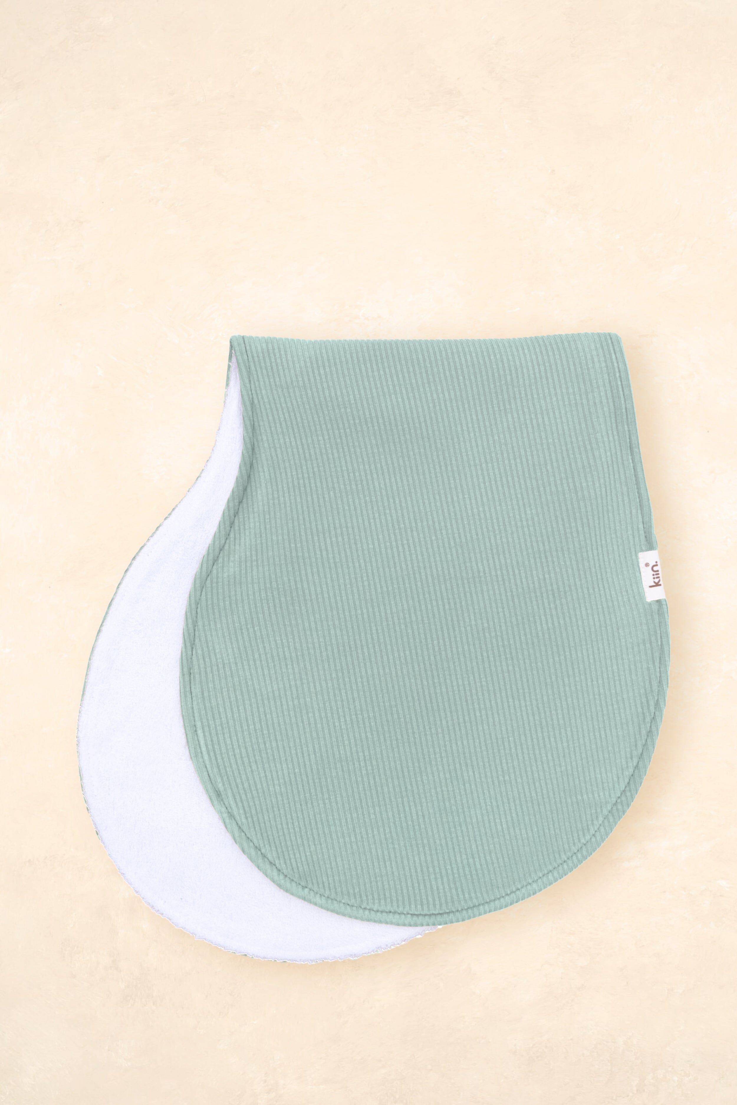 Burp Cloth Breastfeeding Kiin ® Sage (Rib) 