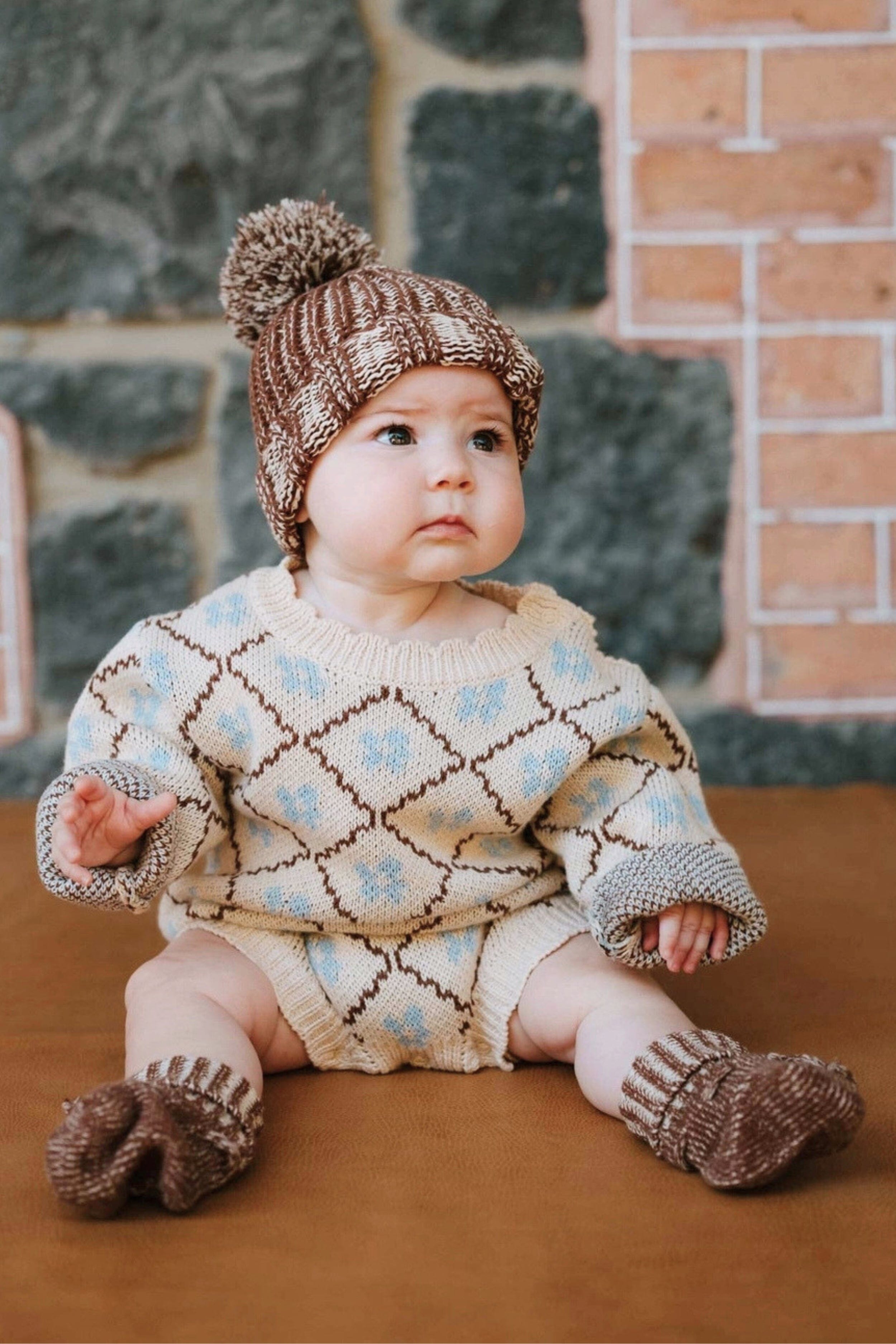 Chunky Cotton Booties Clothing FRECKLES the label 