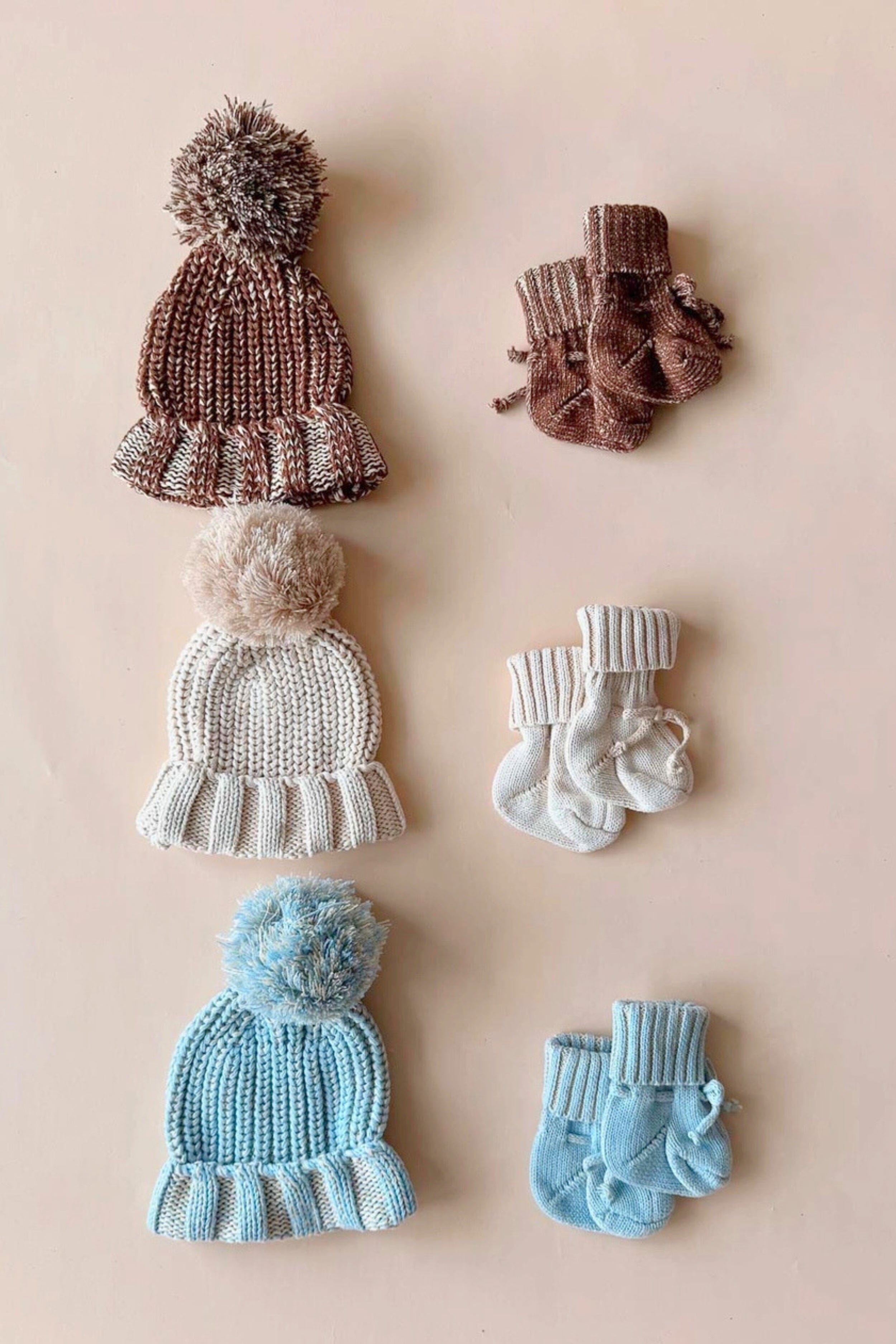 Chunky Cotton Booties Clothing FRECKLES the label 