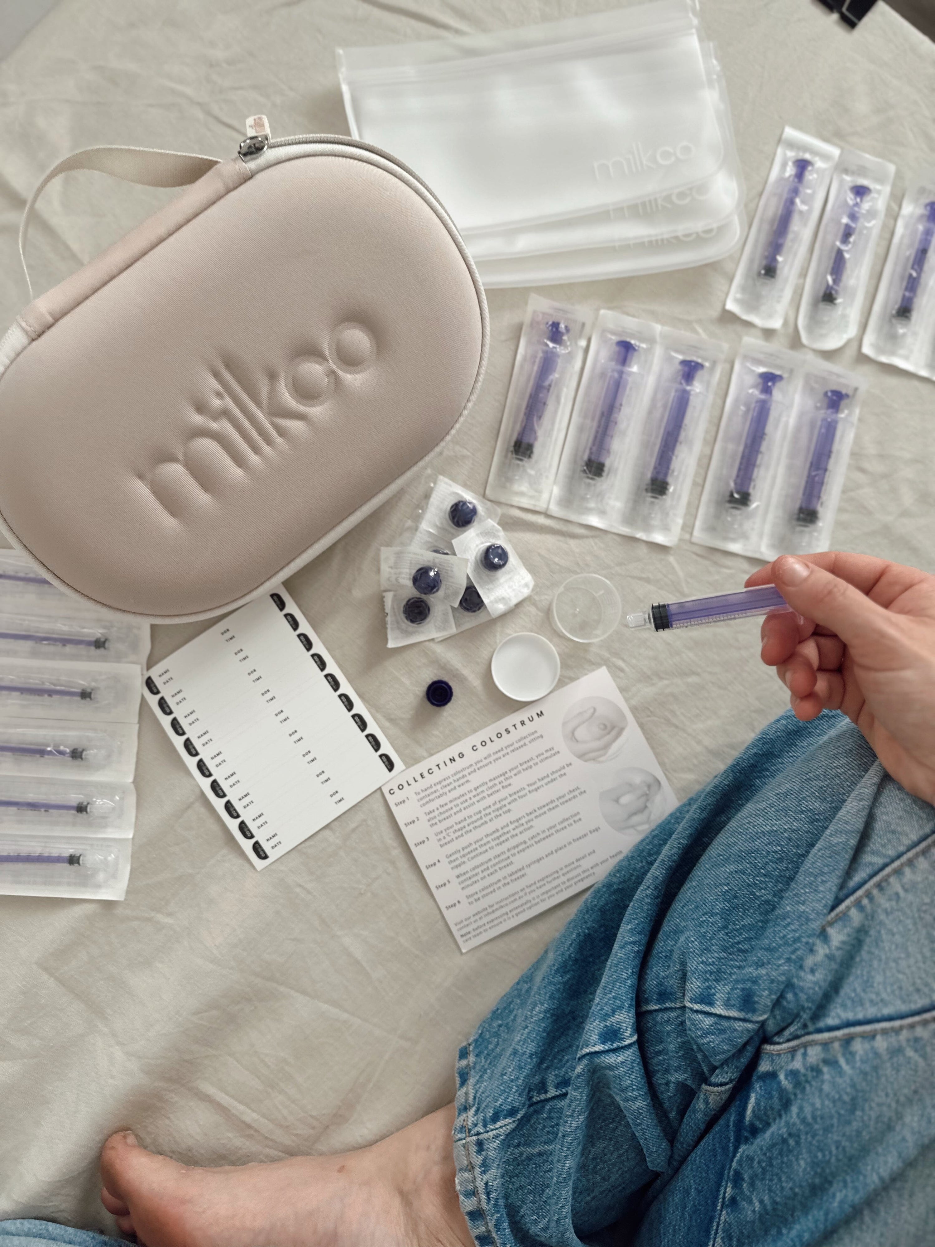 Complete Colostrum Collection Kit Breastfeeding Milk Co 