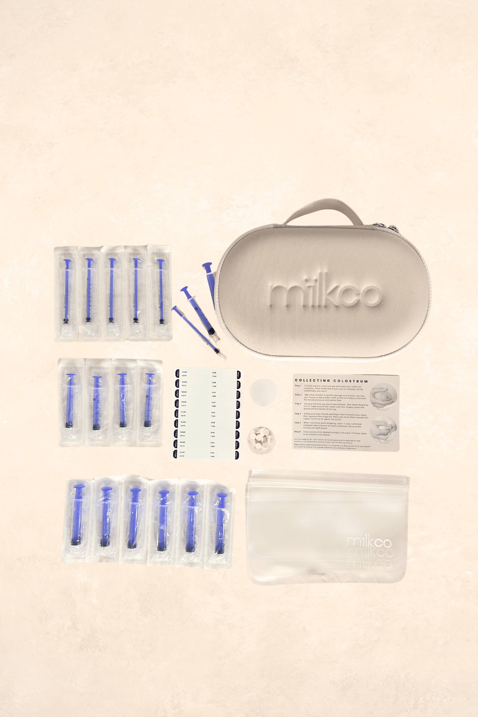 Complete Colostrum Collection Kit Breastfeeding Milk Co 