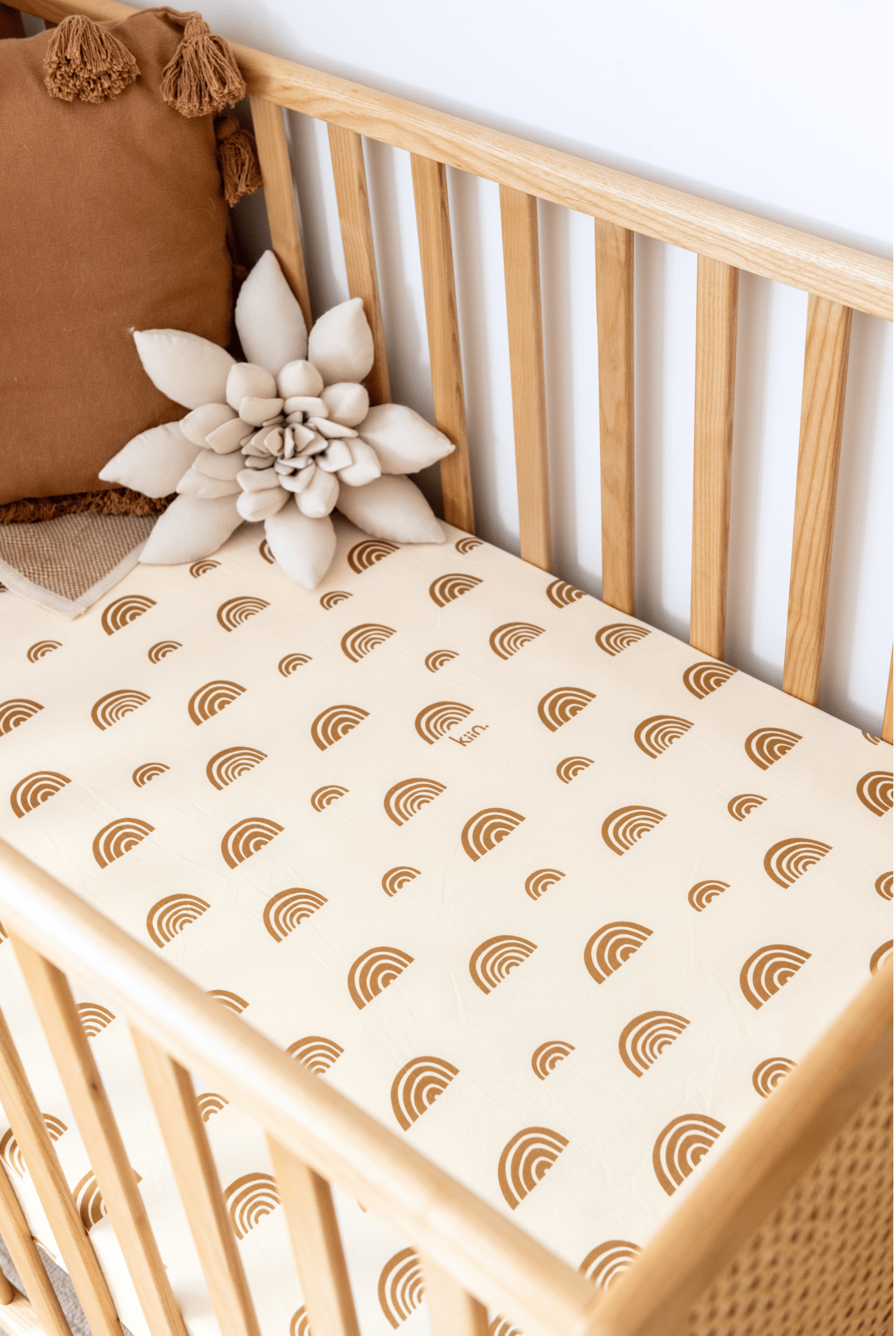 Cot Sheet Organic Sheets Kiin ® Rainbow 