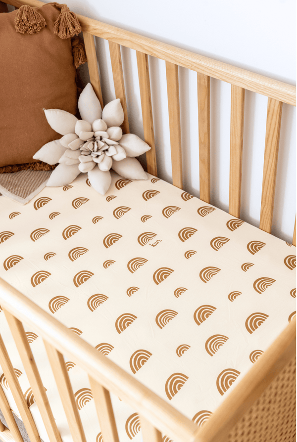 Cot Organic Sheet - Rainbow