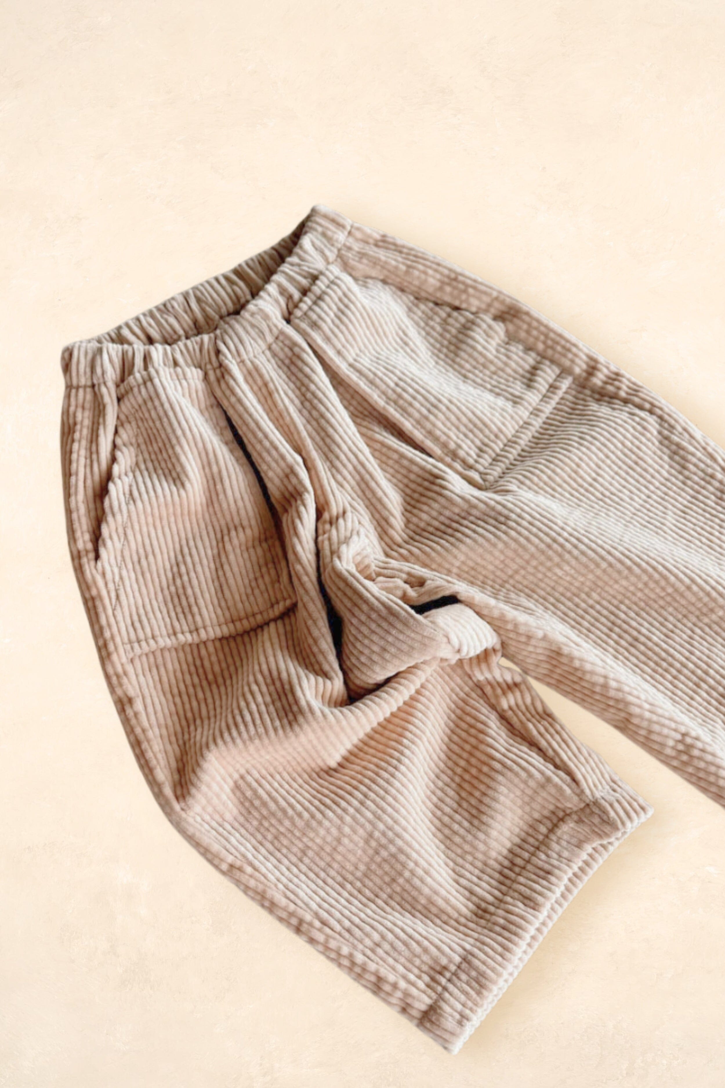 Cotton Corduroy Pants - Wheat Clothing FRECKLES the label 