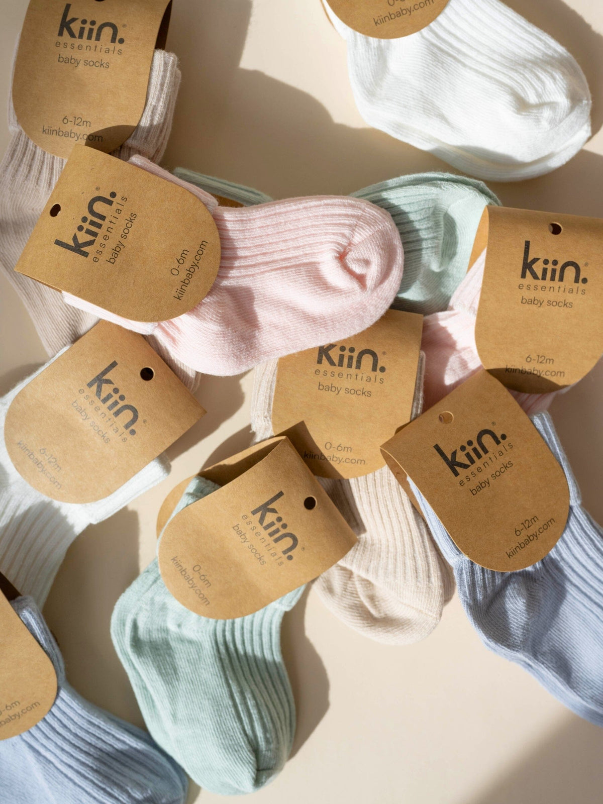 Cotton Ribbed Baby Socks - Blue Clothing Kiin ® 