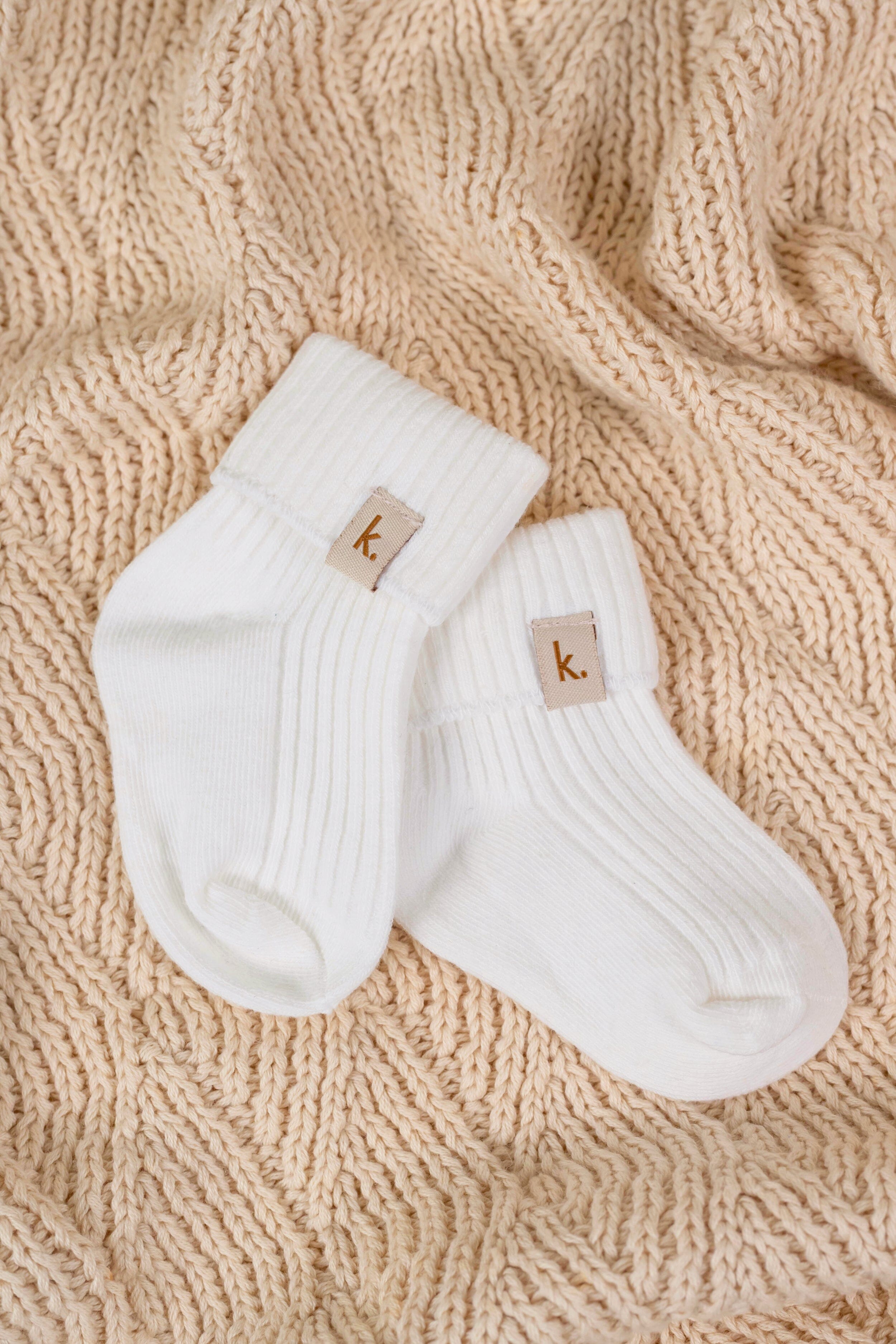 Cotton Ribbed Baby Socks Clothing Kiin ® 