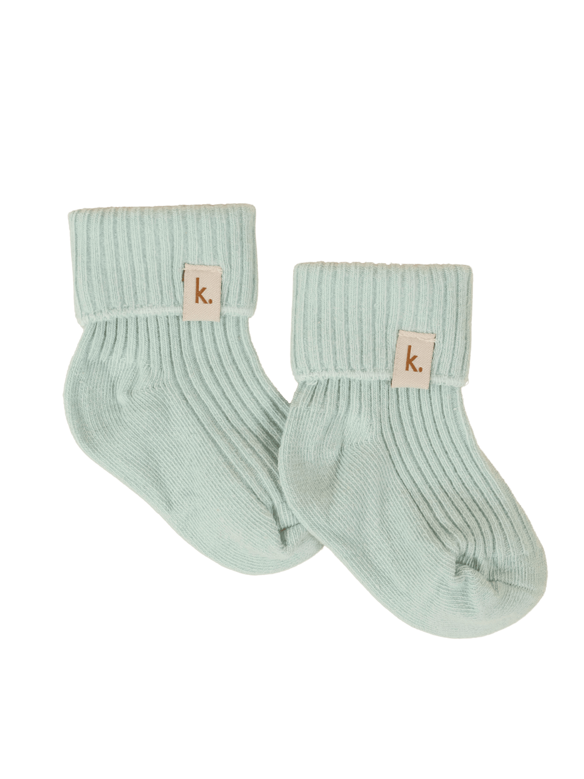 Cotton Ribbed Baby Socks - Sage Clothing Kiin ® 