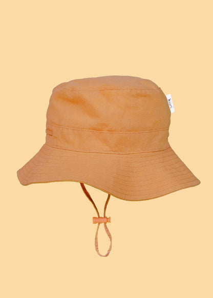 Cotton Sun Hat Hats Kiin ® Toffee XS 