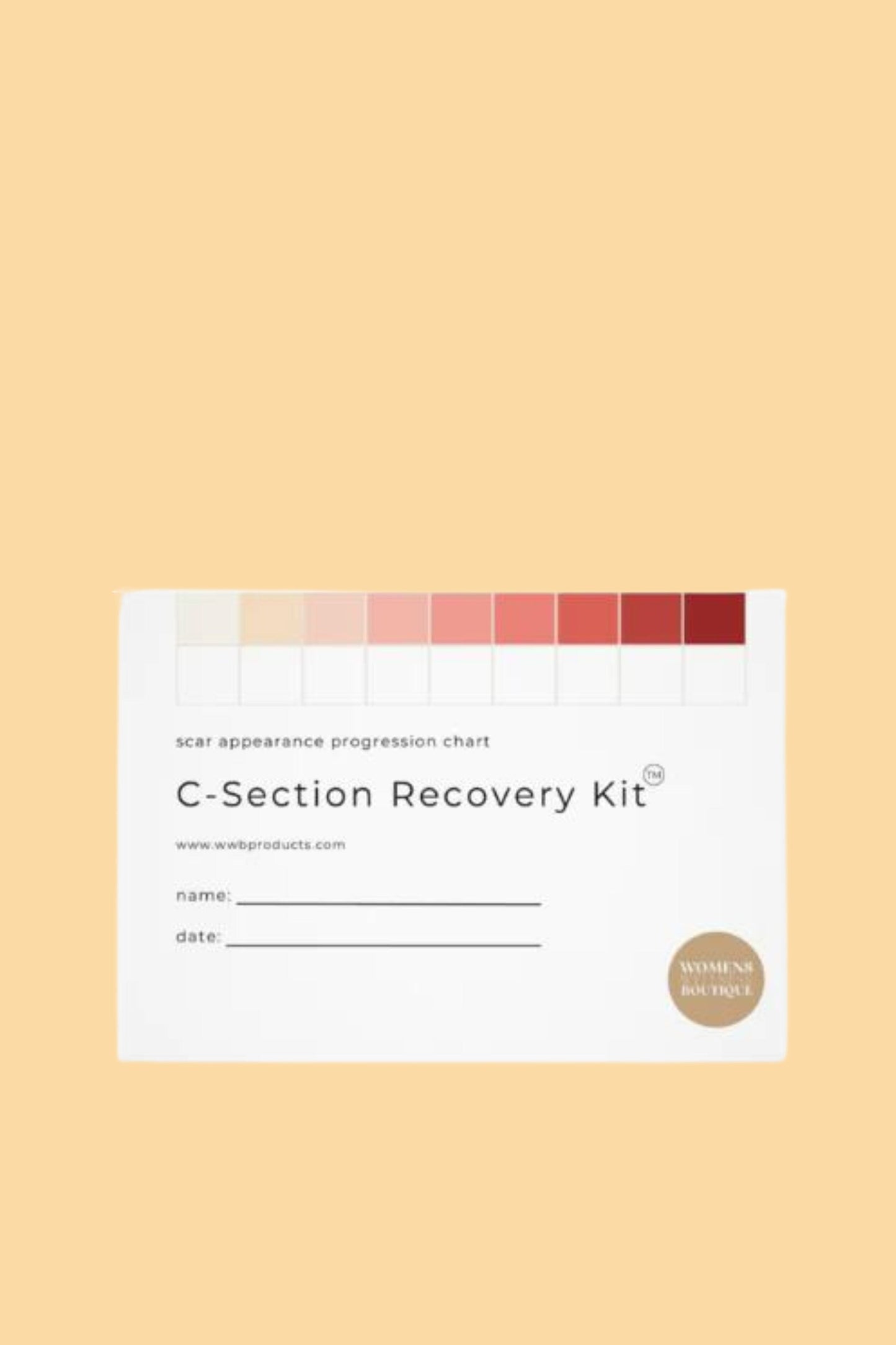 Csection Scar Recovery Kit Postpartum Care Womens Wellness Boutique 